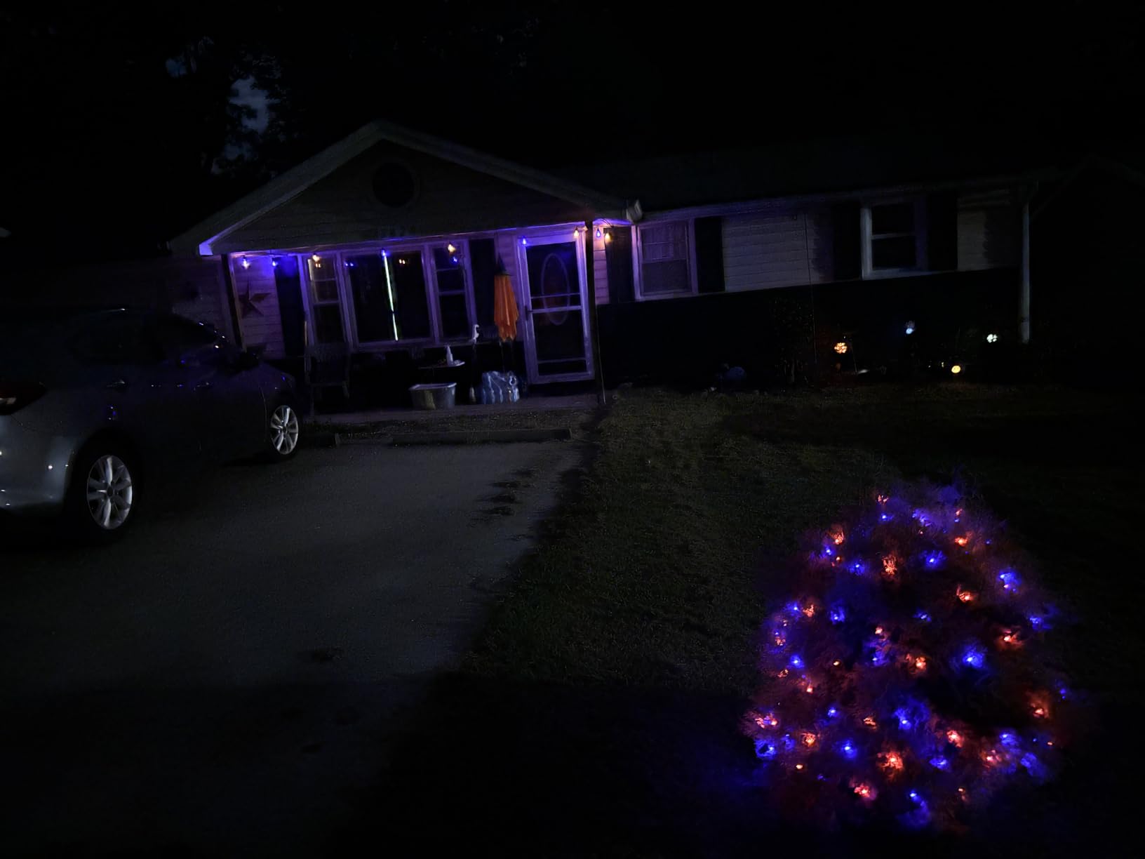 Joomer Orange Purple Halloween Solar String Lights,2 Pack Total 80FT 240LED customer photo 2