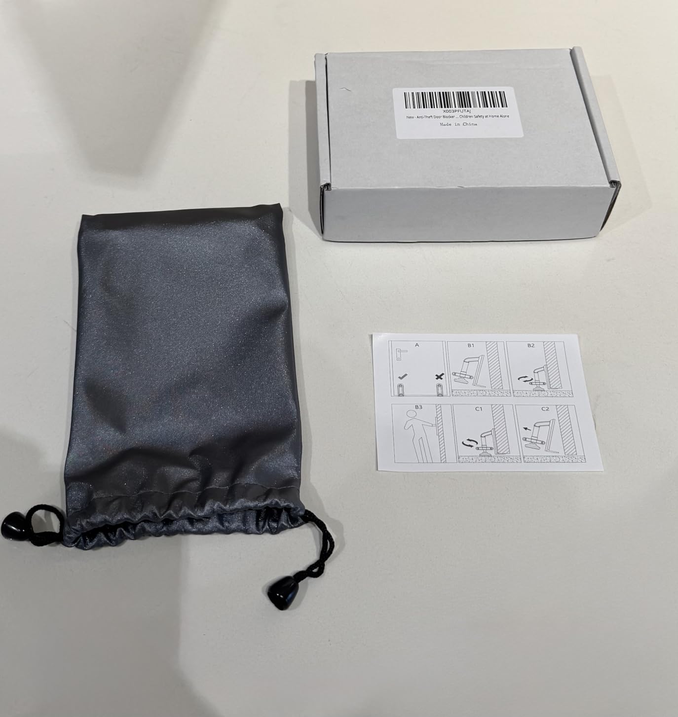 Door Stoppers Security, Portable Door Lock for Travel, Hotel Safety Device customer photo 1