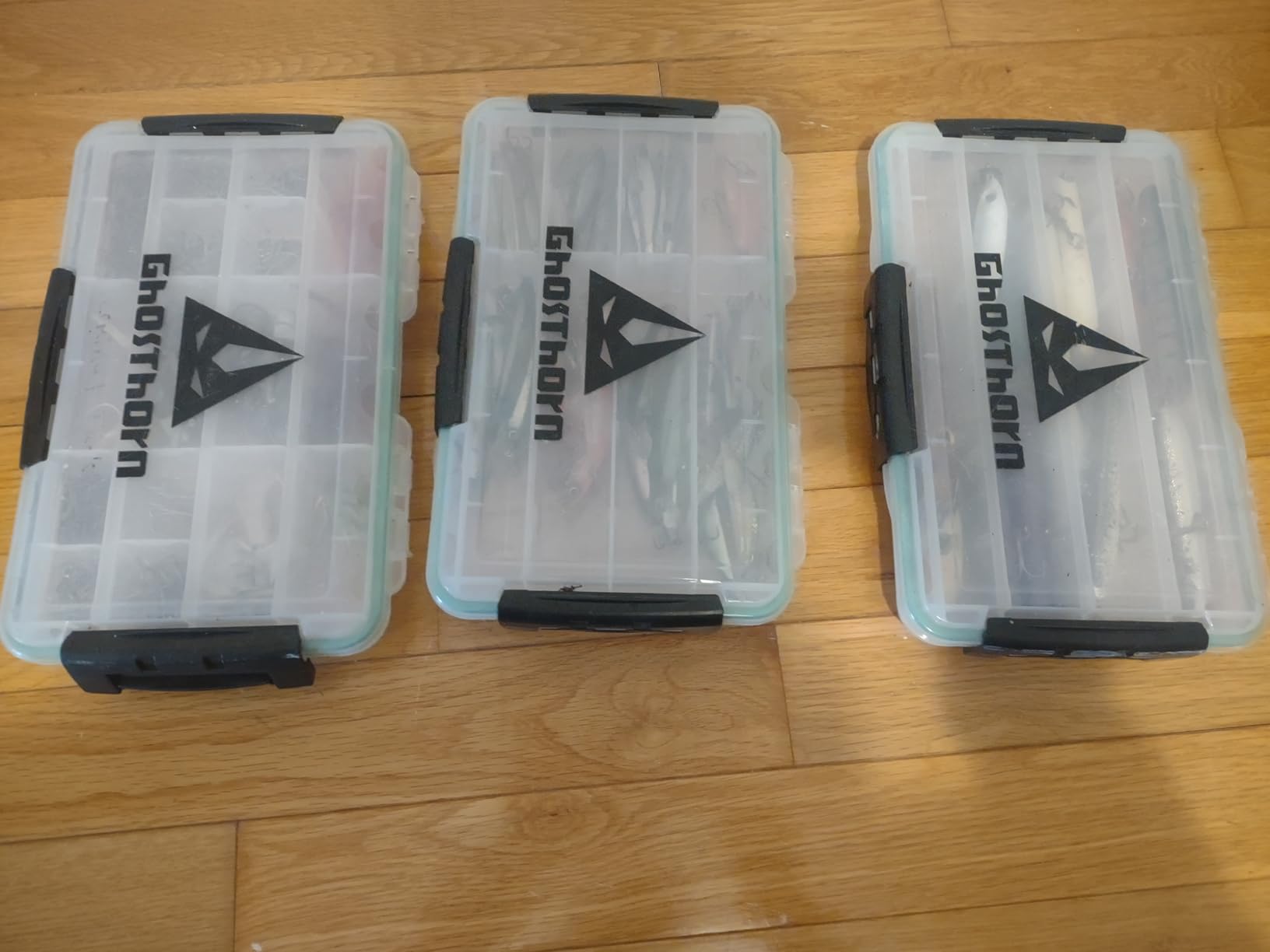 Ghosthorn Waterproof Fishing Tackle Box Organizer 3600 Lure Storage 2 Pack customer photo 2