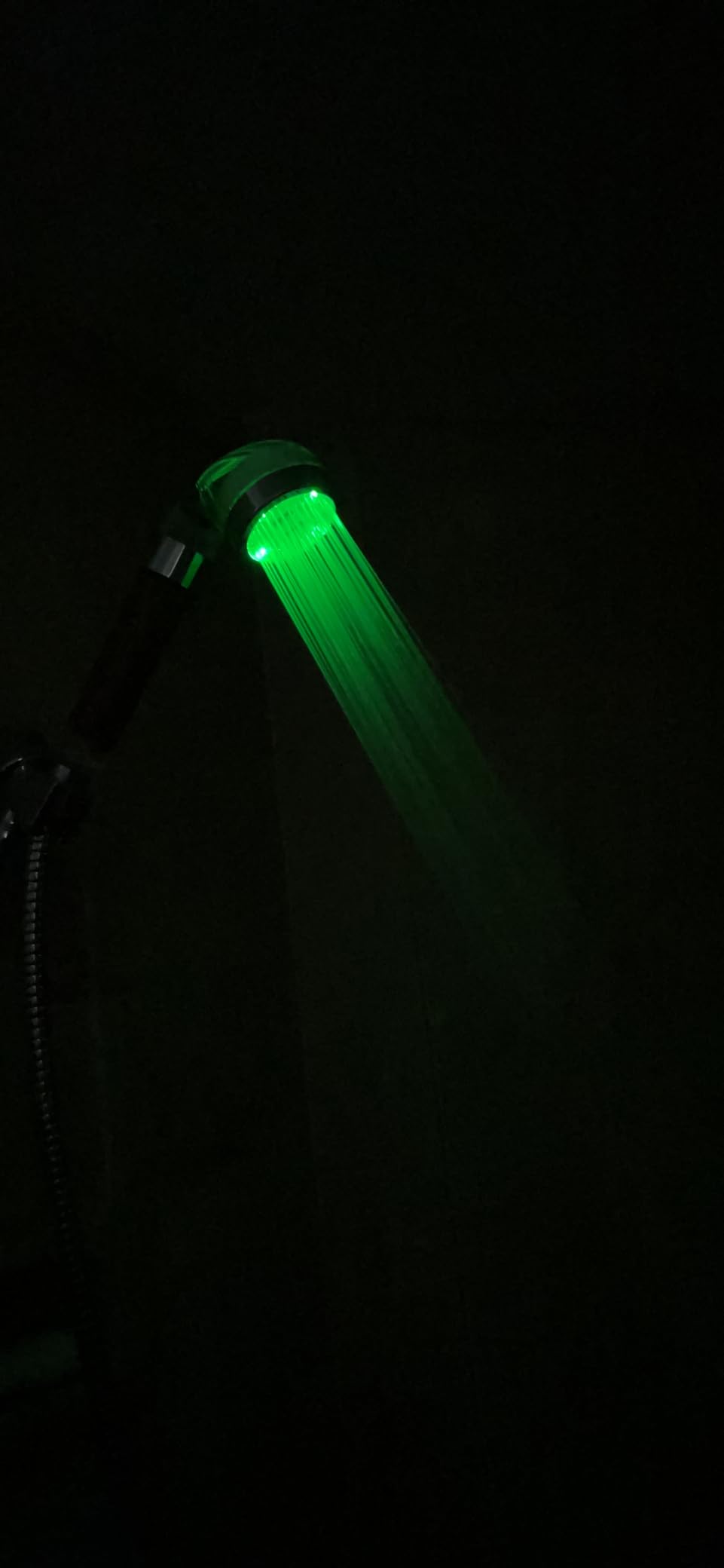 Cobbe Led Shower Head Set With Light,Handheld Showerhead with Hose and Base for Dry Skin&Hair,High Pressure Shower Heads With Filters-7 Colors Change Cyclically customer photo 2