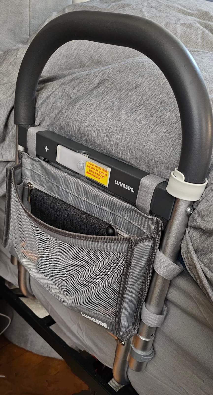 Lunderg Bed Assist Rail for Seniors with Motion Light & Non-Slip Grab Bar customer photo 1