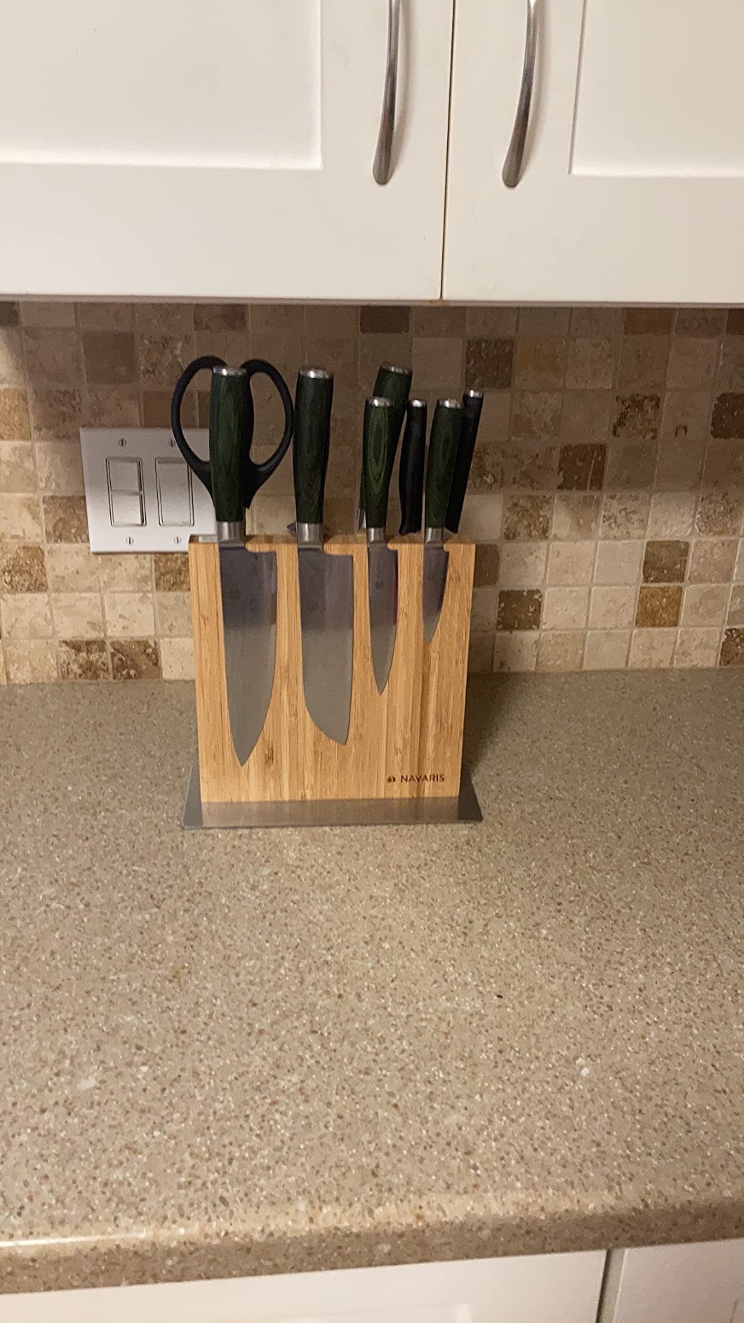 HexClad Green 6 Piece Japanese Damascus Stainless Steel Knife Set customer photo 1