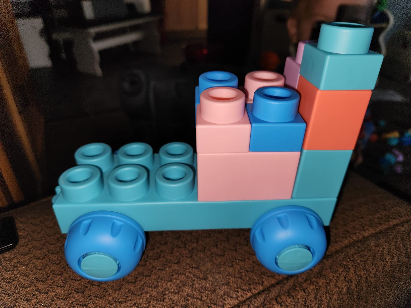 78 Pcs Top STEM Soft Building Block Sets for Kids Aged 18 months to 6 years.Mega Blocks for Baby.Large Construction Stacking Block Toys for Toddler to Improve Imagination、Creativity、Hands-on Ability customer photo 1