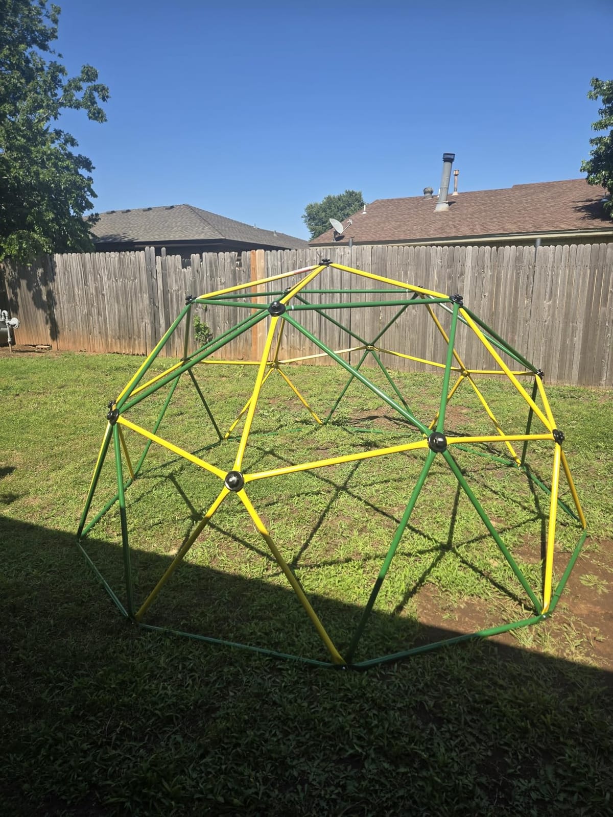 Climbing Dome Jungle Gym 6ft Outdoor Playset Kids Playground Equipment customer photo 2