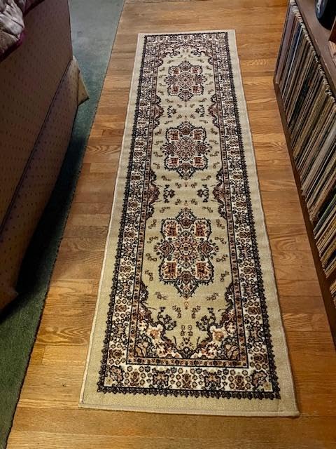 Antep Rugs Alfombras Oriental Traditional 8x10 Non-Skid (Non-Slip) Low Profile Pile Rubber Backing Indoor Area Rugs (Maroon, 7'10