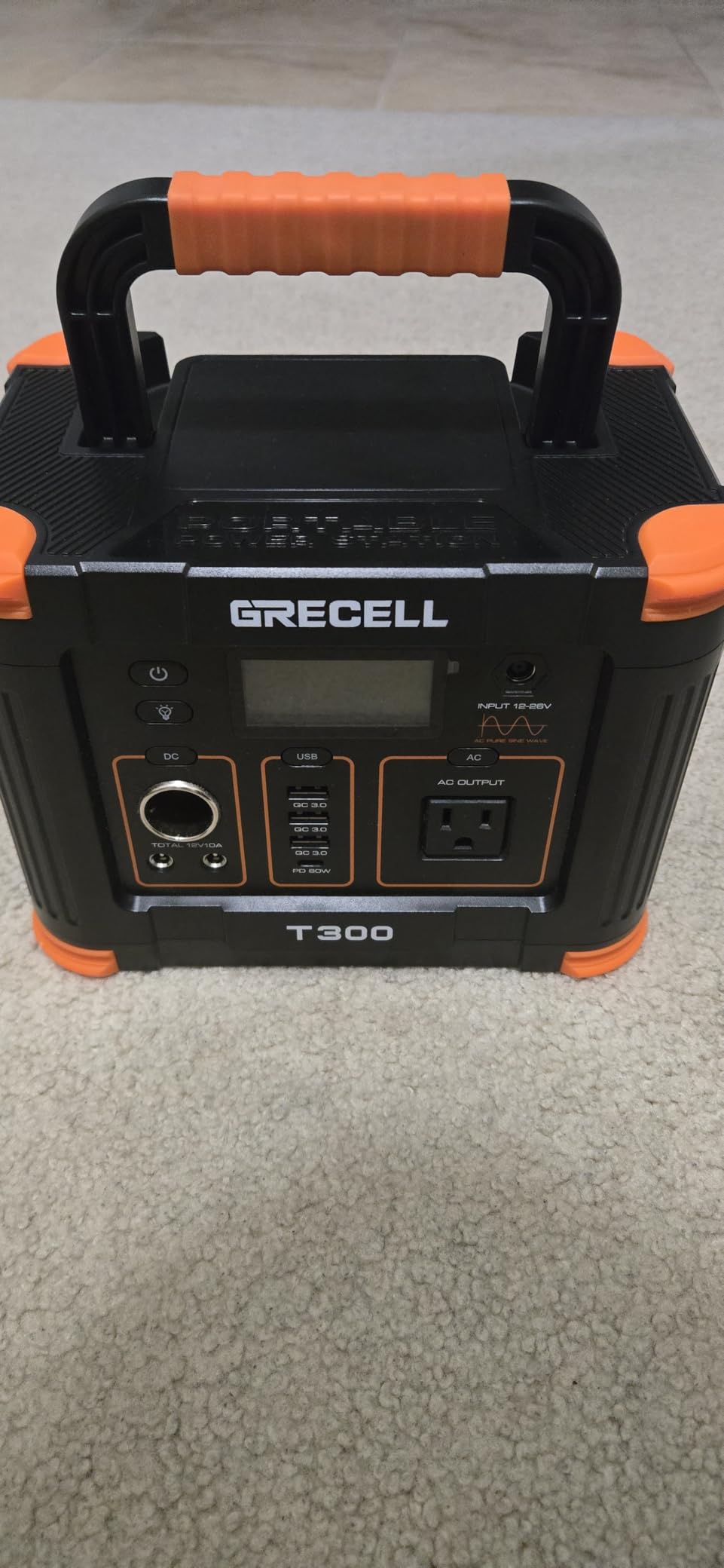 Portable Power Station 500W (Peak 1000W), 519.48Wh Outdoor Solar Generator customer photo 2