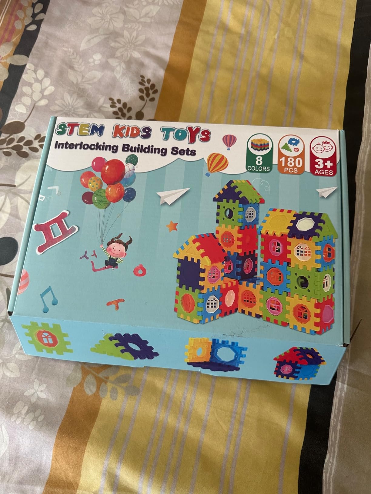 FUBAODA Building Blocks for Toddlers & Kids 180 Pcs Toy Building Sets – STEM Building Toys –Interlocking Building Blocks for Toddlers and Kids customer photo 1