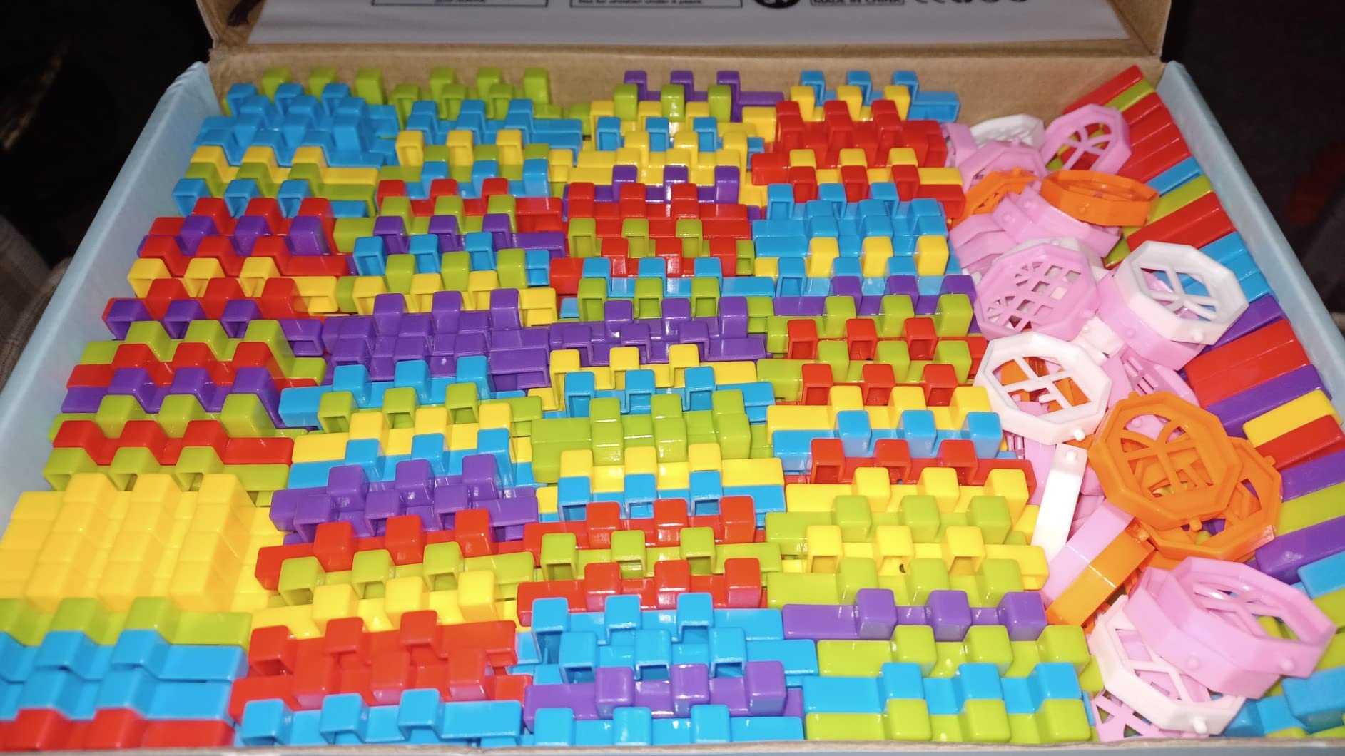 FUBAODA Building Blocks for Toddlers & Kids 180 Pcs Toy Building Sets – STEM Building Toys –Interlocking Building Blocks for Toddlers and Kids customer photo 2