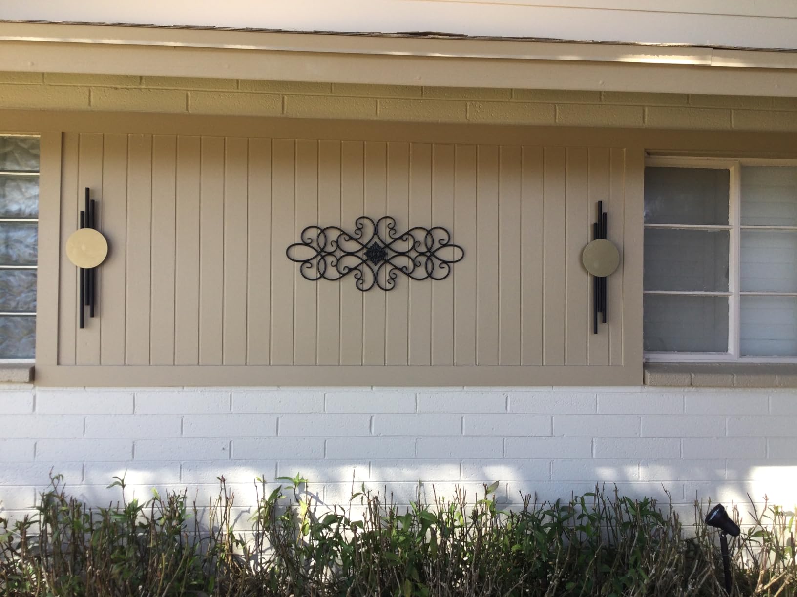 Sintosin Black Wrought Iron Wall Decor 32