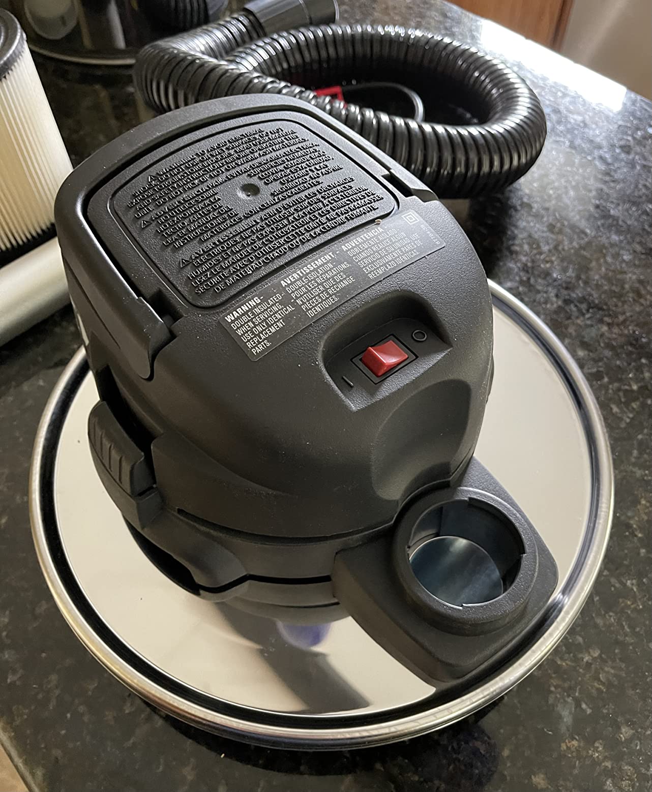 Shop-Vac 4 Gallon 2.0 Peak HP Ash Vacuum,7 Amps with HEPA Filter, 4040988 customer photo 2