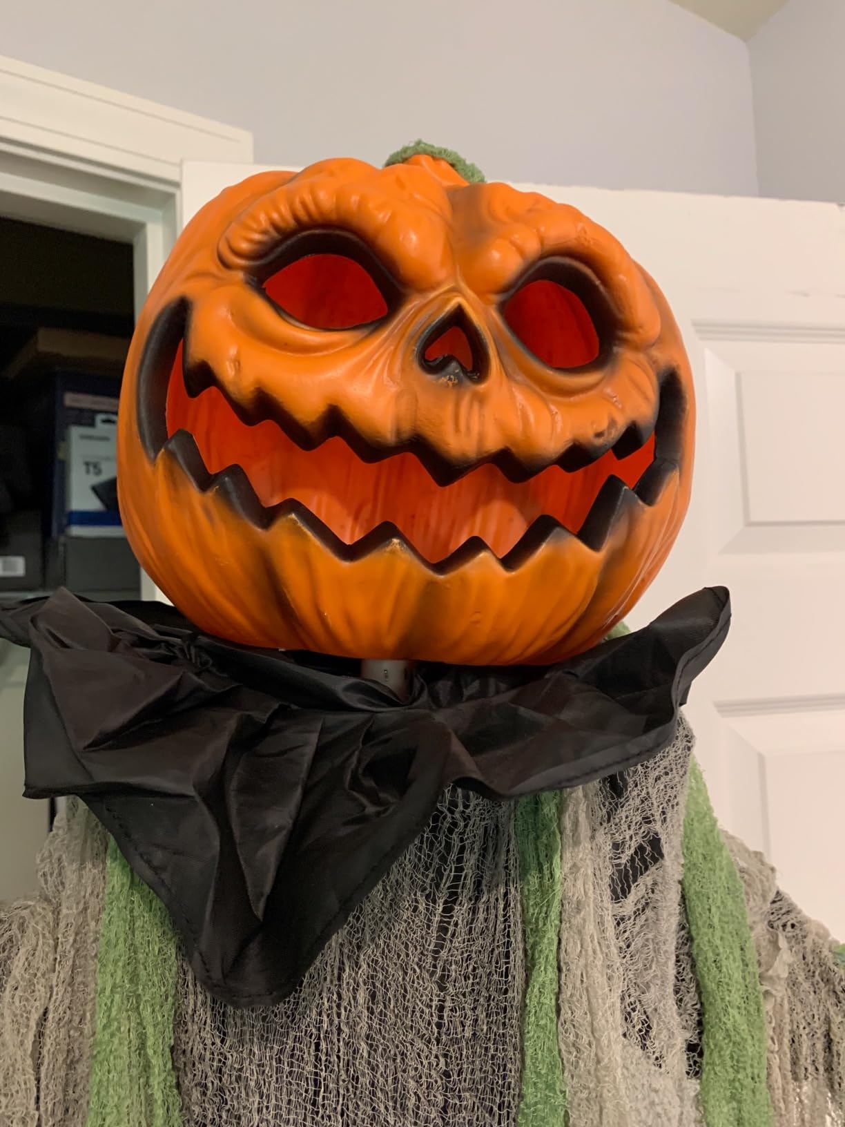 6 Ft Animated Halloween Root of Evil Prop, Halloween Decorations Outdoor | Spooky Sound & Touch Activated Motion Sensor Realistic Sound Effects Haunted House Halloween Party Decor customer photo 1