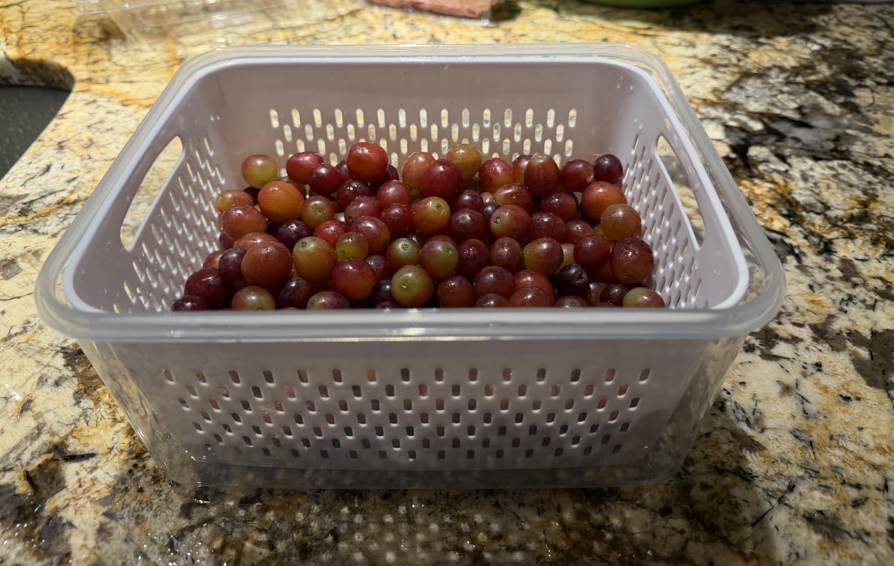 5 PCS Large Fruit storage Containers for Fridge ,Food Storage Containers customer photo 1