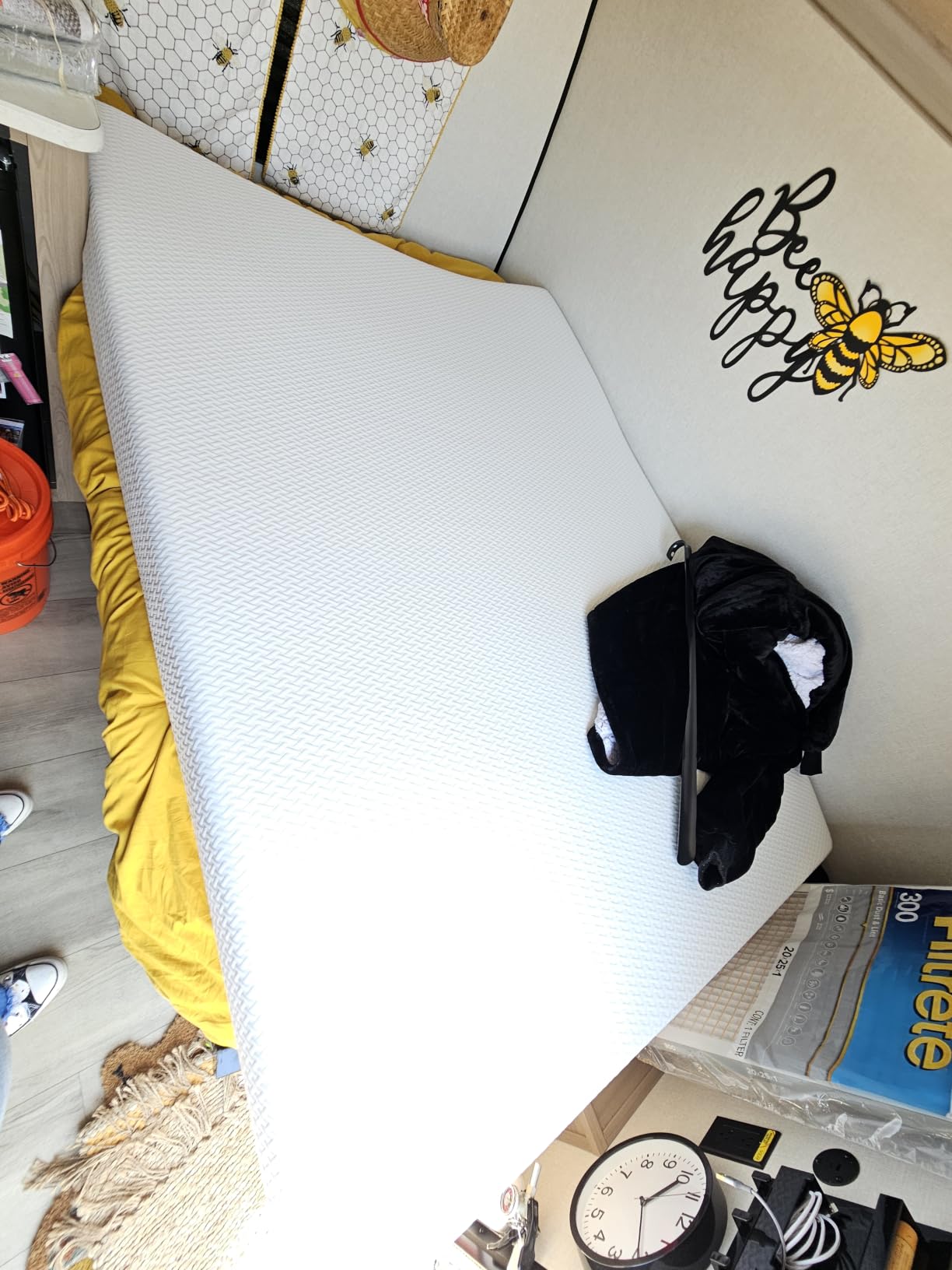 FDW | 6 Inch Twin Mattress | Medium Firm | Gel Memory Foam | White customer photo 2