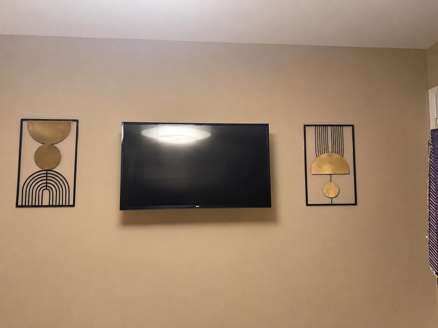 Oakrain 2 PCS Metal Wall Art - 35.4