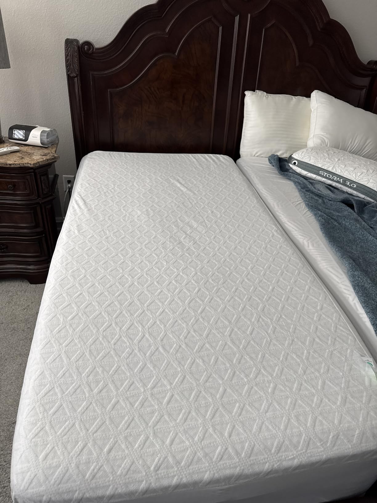 Premium Waterproof Mattress Protector Queen Size, Noiseless Deep Pocket customer photo 1