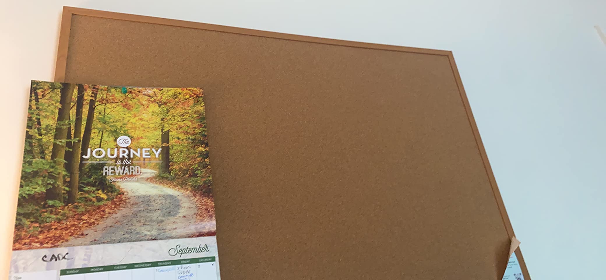 Mr. Pen- Cork Board, 24”x36”, Bulletin Board, Cork Bulletin Board customer photo 1