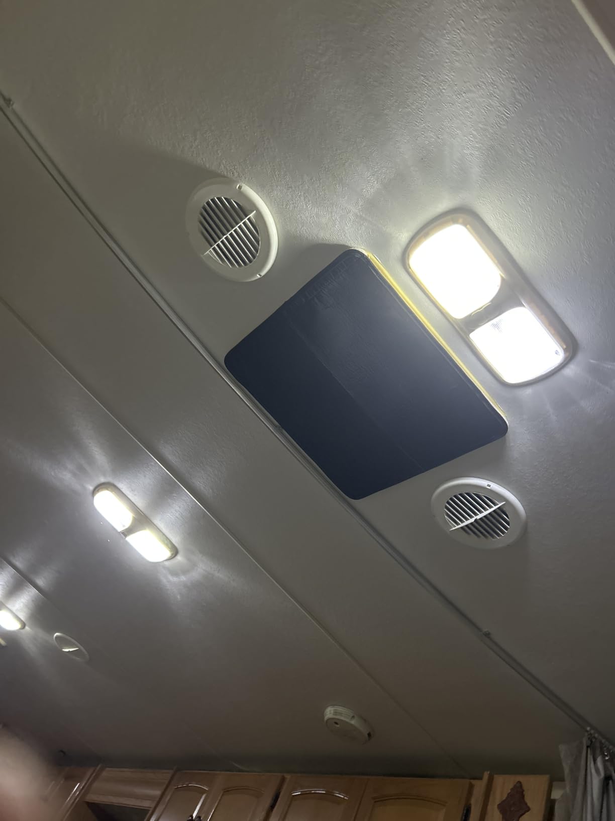 Safoner RV Skylight Insulator Shade, Blackout Interior Roof Vent Cover customer photo 1