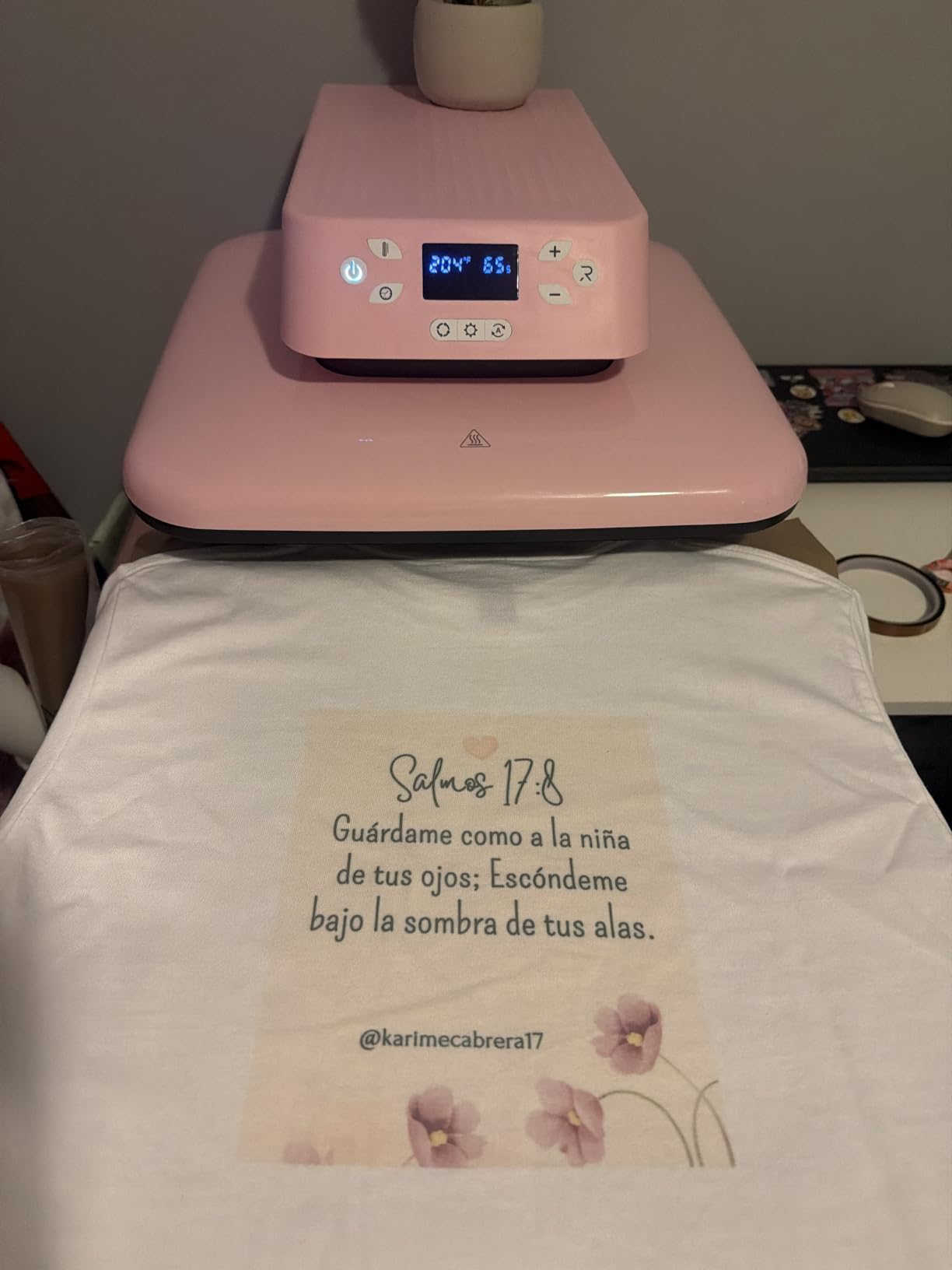 HTVRONT Auto Heat Press Machine for T Shirts - 15x15 Smart T Shirt Press Machine with Auto Release - Professional Heat Press for Sublimation, Vinyl, Heat Transfer Projects customer photo 1