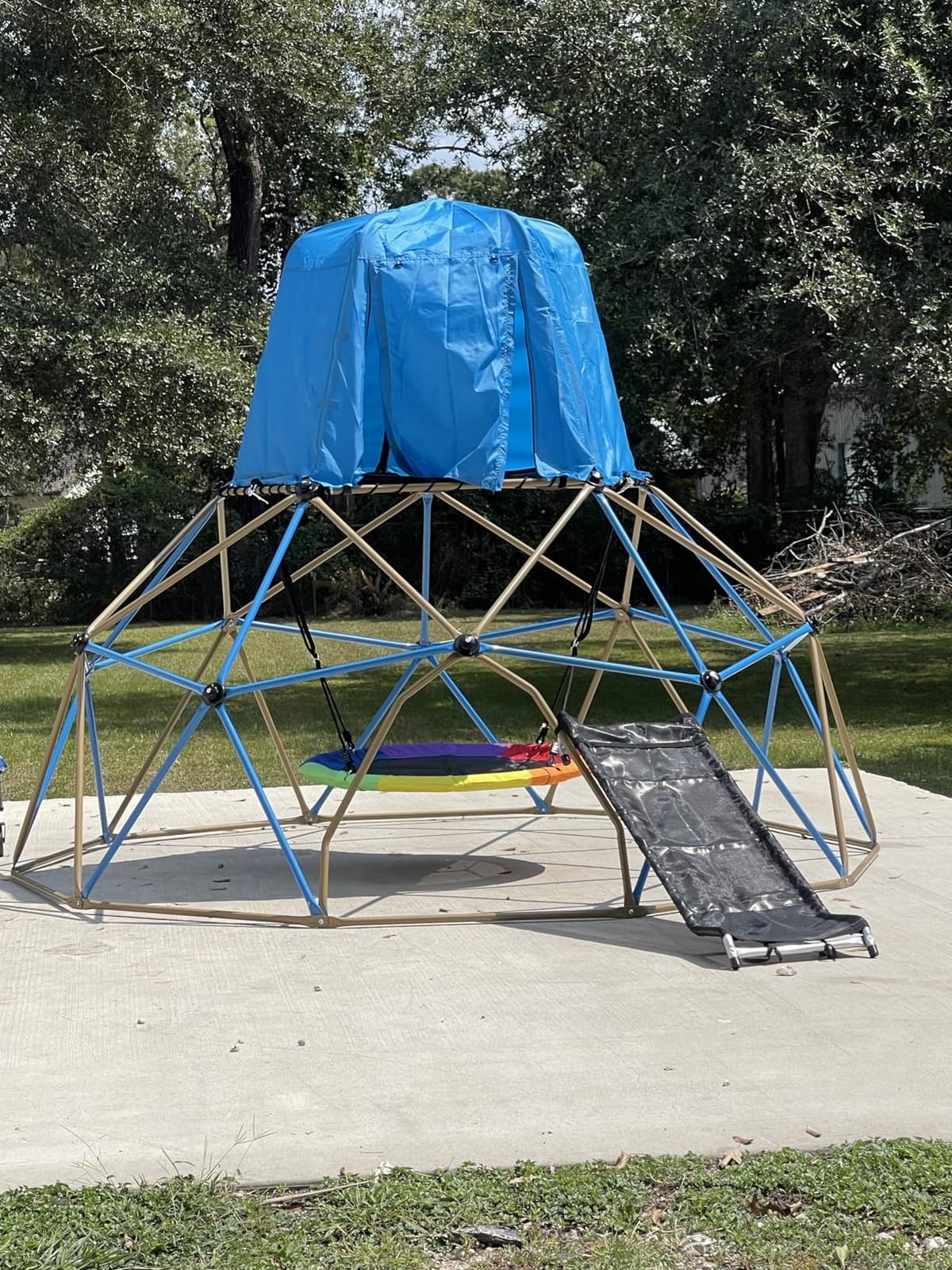 Merax 12FT Climbing Dome, Outdoor Dome Climber for Kids 3-10 customer photo 1