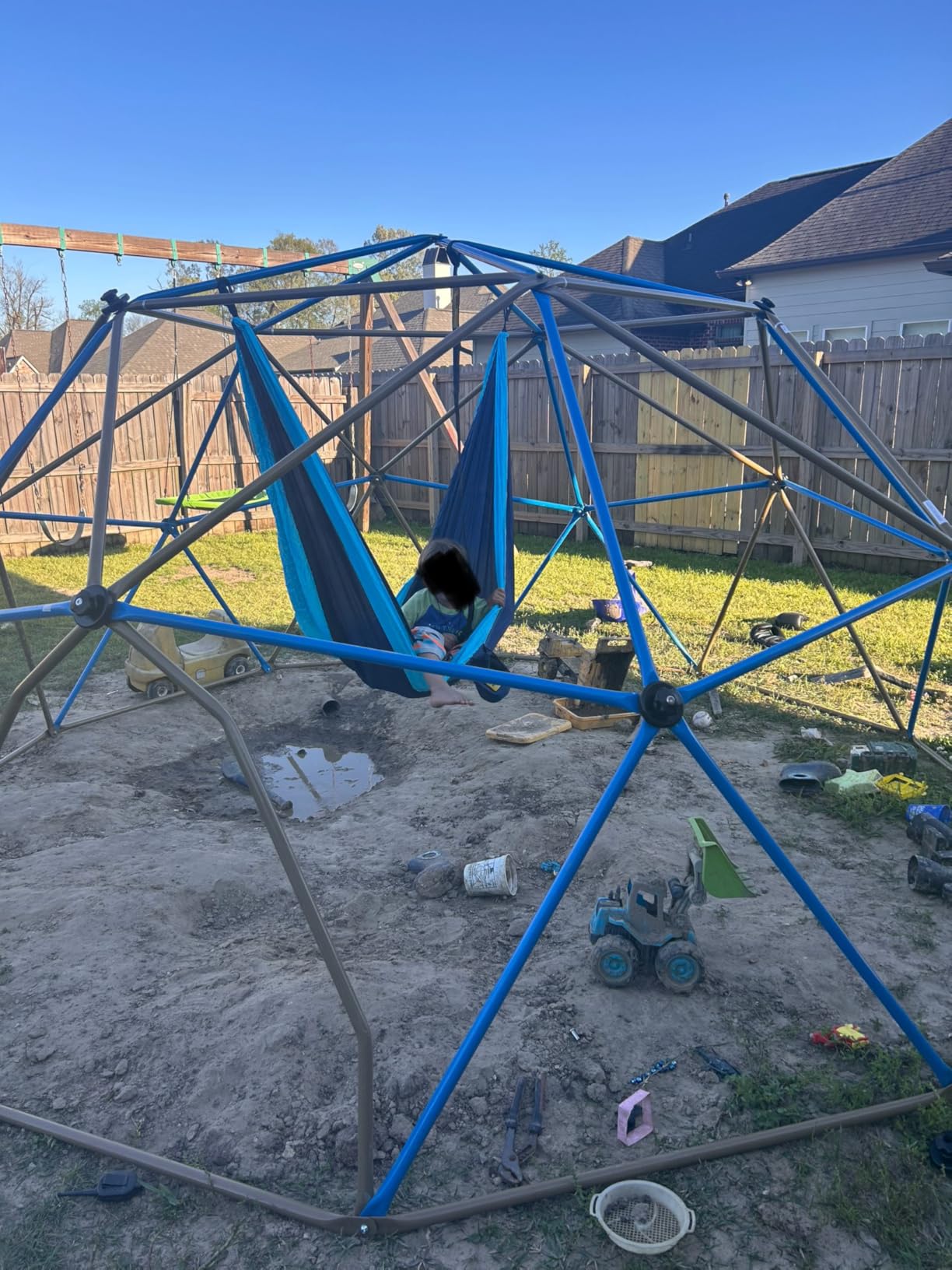Merax 12FT Climbing Dome, Outdoor Dome Climber for Kids 3-10 customer photo 2