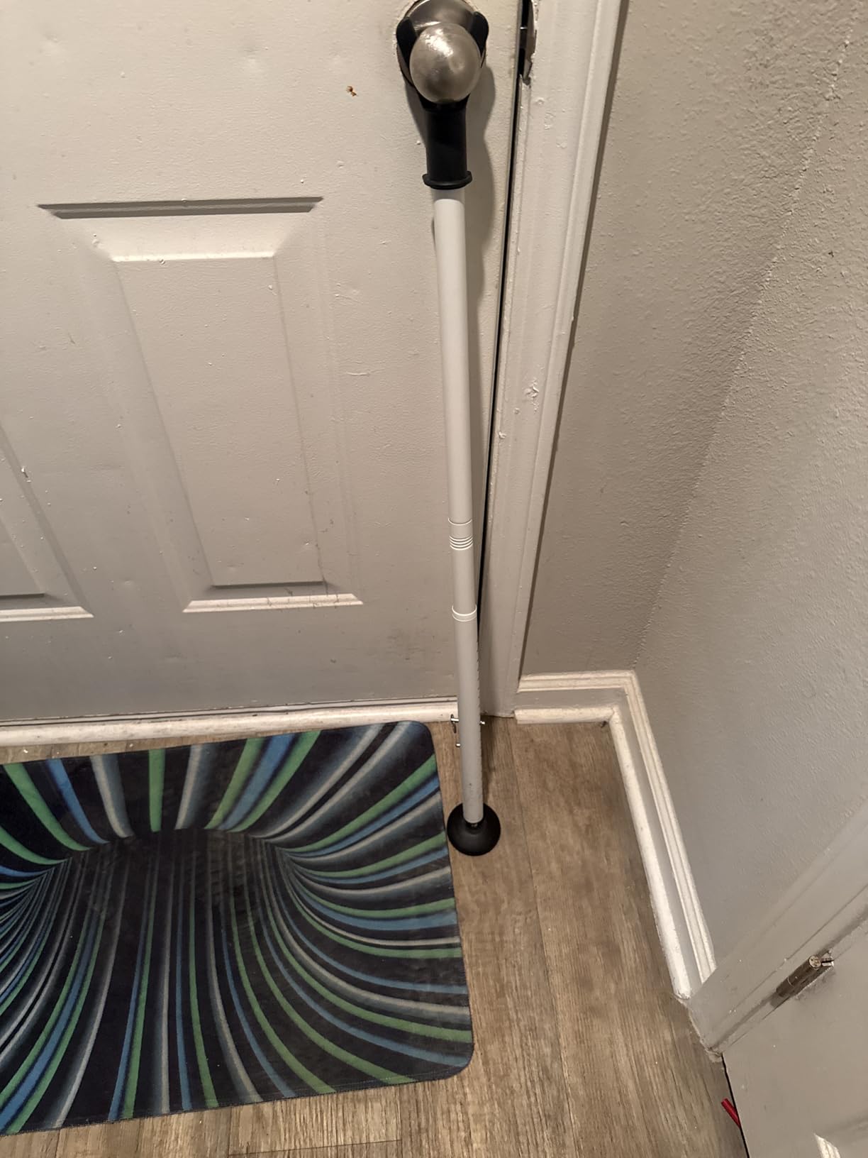 Door Stoppers Security Bar 2 Pack, Patio Sliding Door Lock Bar, 20-51 inch customer photo 1