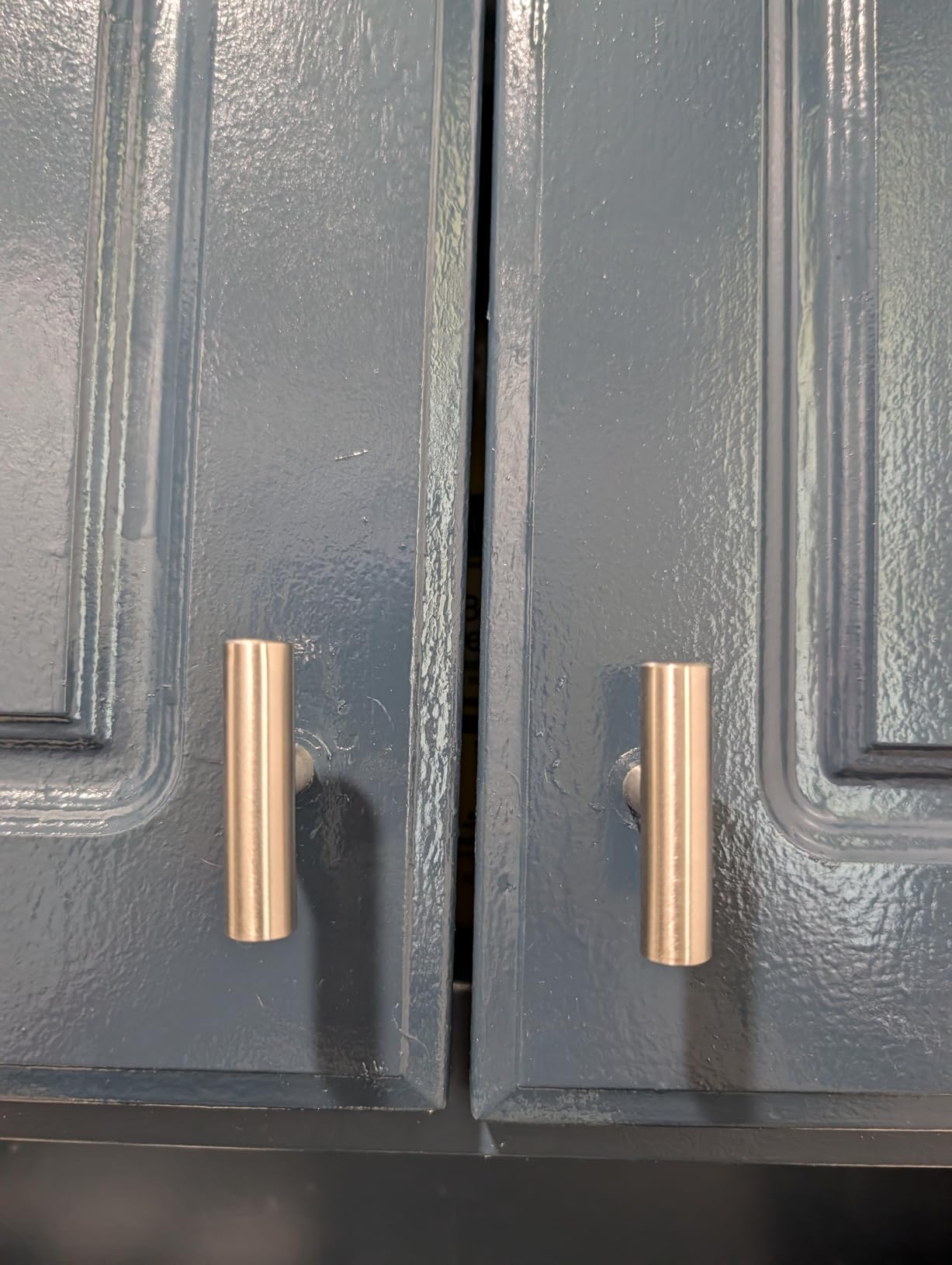 Probrico 5 Pack | 5 Inch Polished Chrome Cabinet Pulls Stainless Steel Kitchen Cabinet Handles, Round T Bar Cupboard Furniture Hardware, Drawer Dresser Pulls Handles customer photo 1