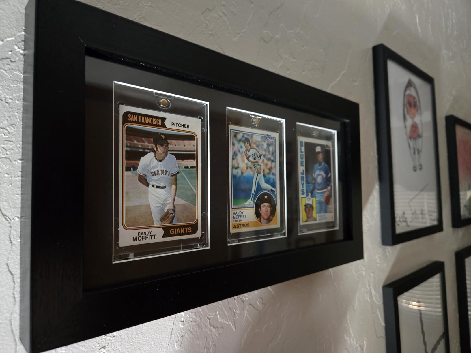 Bivitre Trading Card Display Frame with UV Protection Magnetic Card Holder customer photo 1