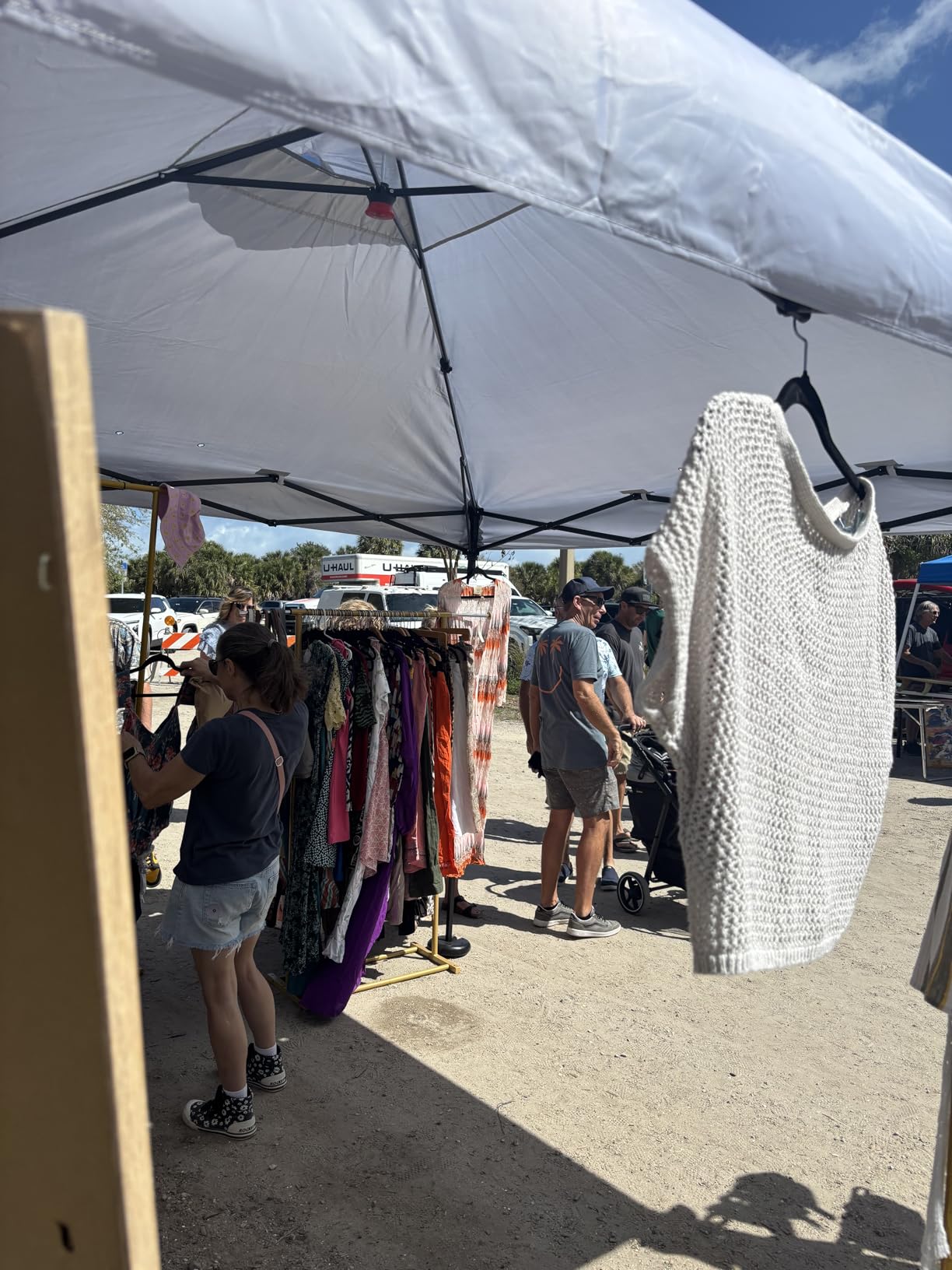 Tunbne 10X10 Pop Up Canopy Tent Outdoor with 1 Sidewalls, One Push Setup customer photo 1