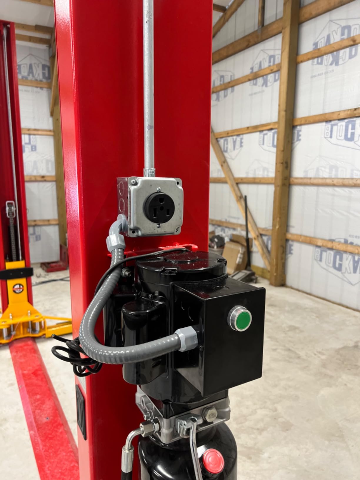 KATOOL 10000 lbs 2 Post Car Lift 2 Posts Lift Auto Lift with Floor Plate for Shop Repair or Home Garage customer photo 1