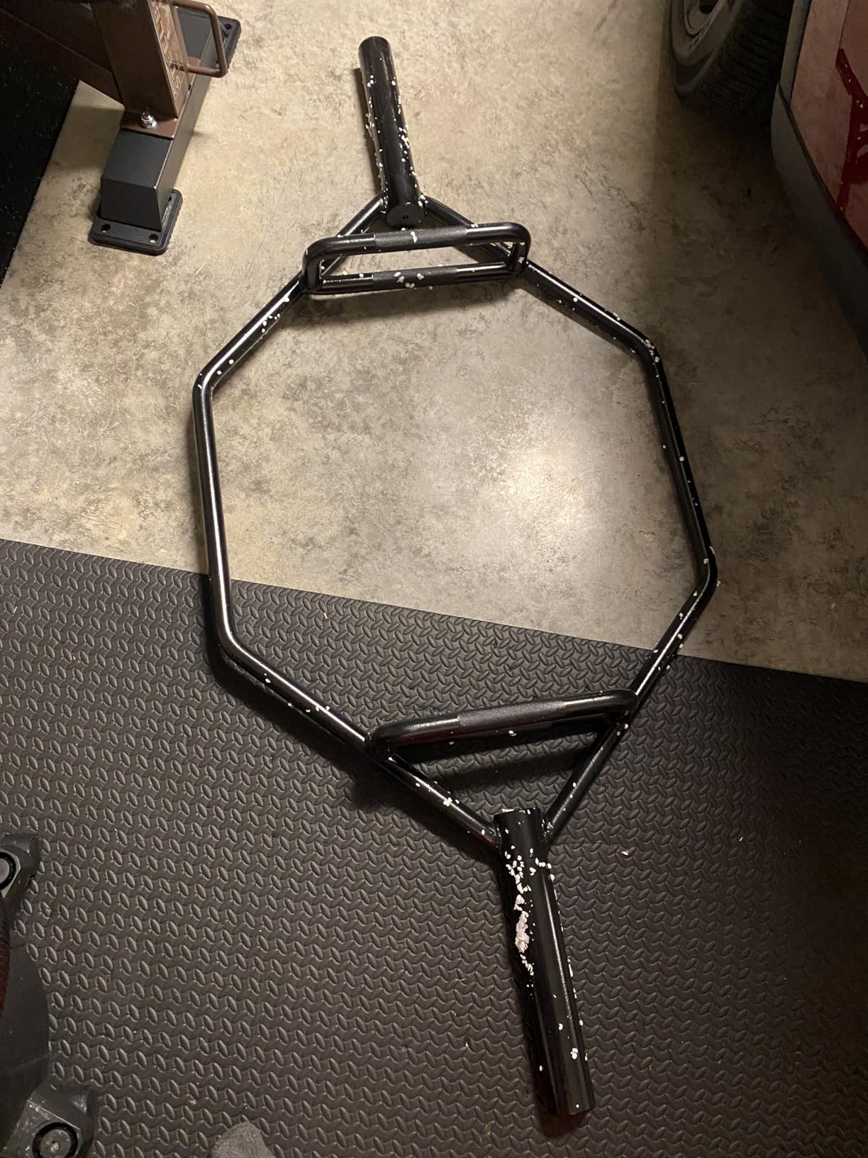 CAP Olympic Trap Bar | Heavy-Duty Hex Shrug & Deadlift Weight Bar customer photo 1