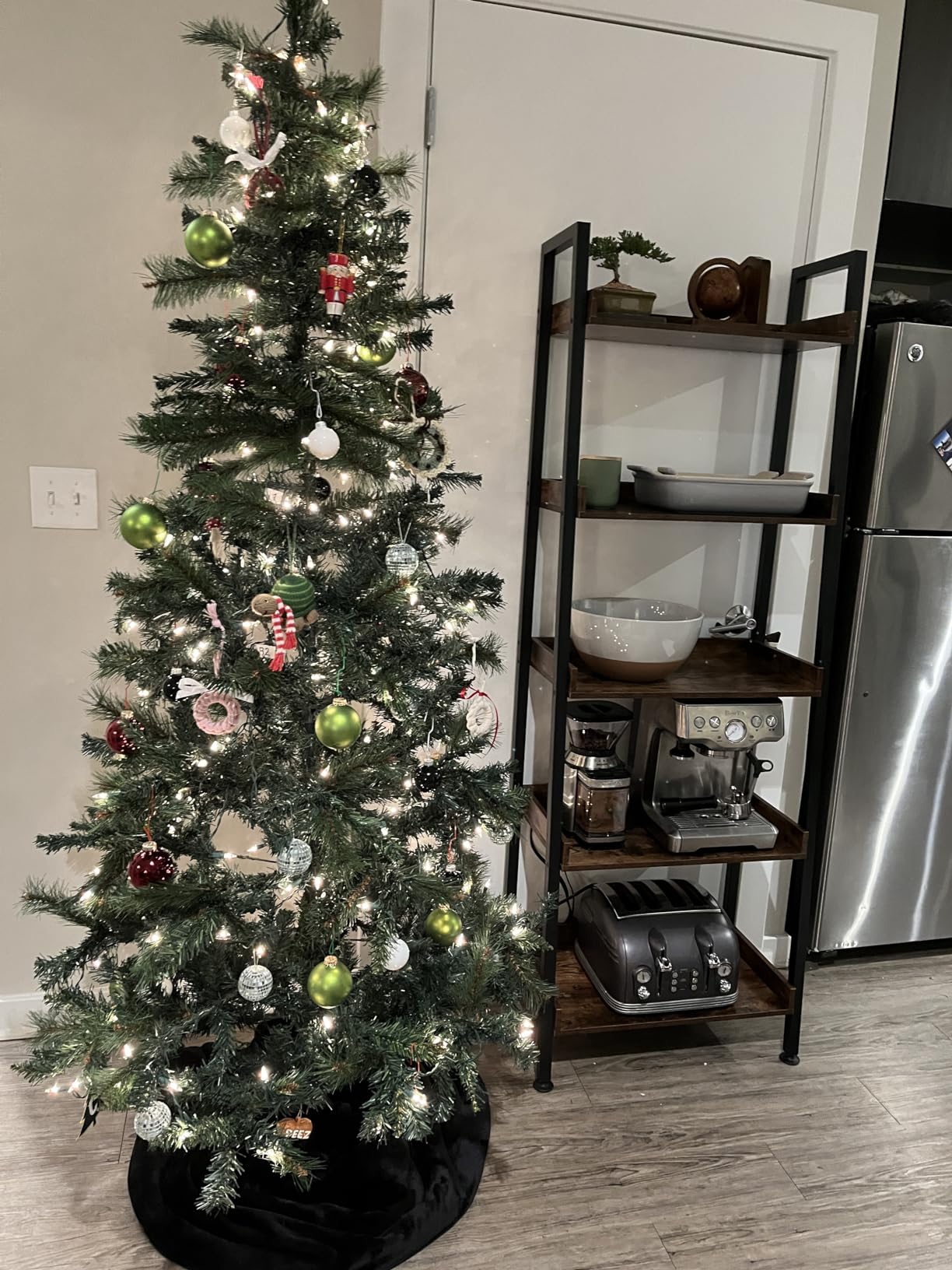 ASTARTH 5-Tier Ladder Shelf, 67 Inch Tall Open Floor Standing Bookshelf customer photo 2