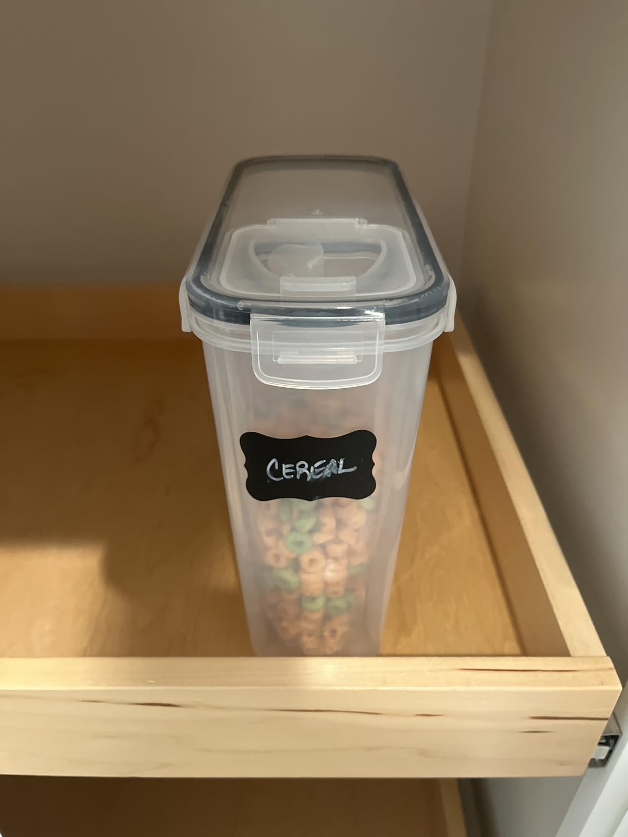 Utopia Kitchen Cereal Containers Storage Set with Lids, 4 Pack, 4L (135 Oz) customer photo 2