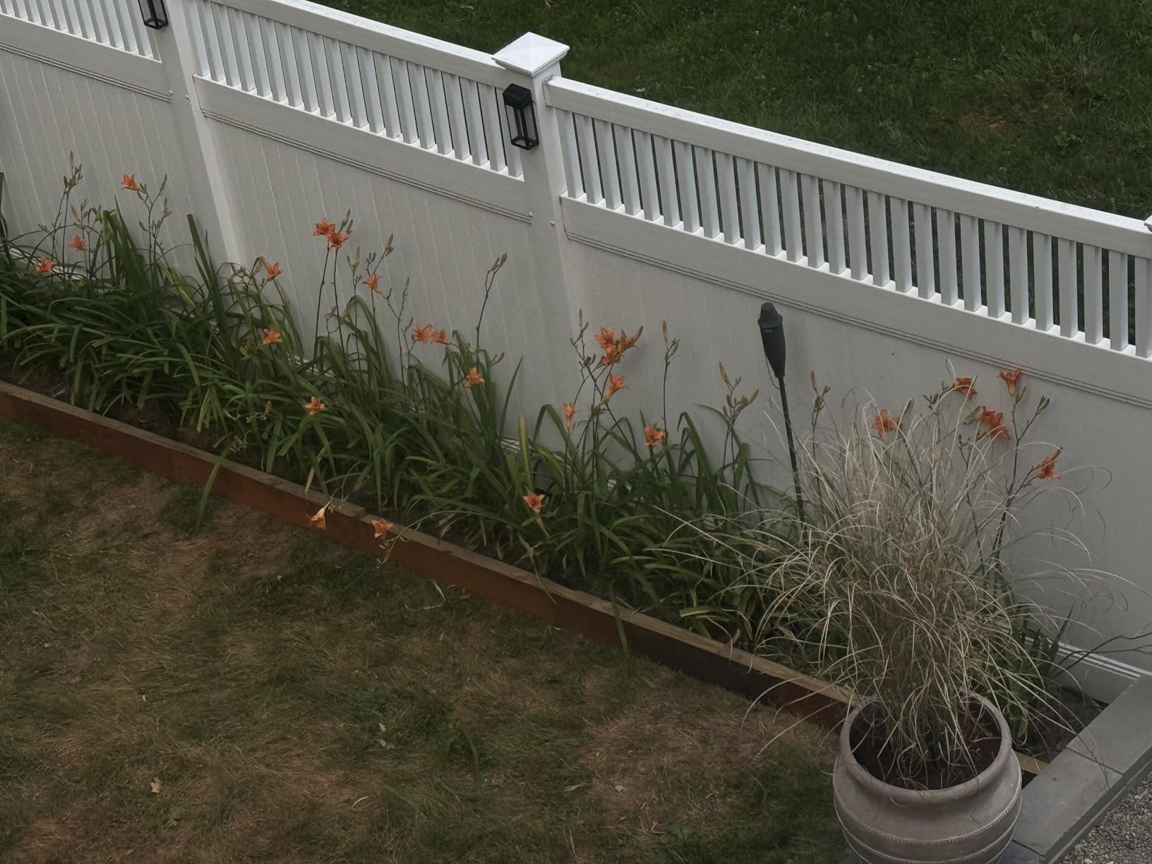 Corten Steel Landscape Edging 8 Inch H x 40 Inch L, 6-Pack 20ft customer photo 1
