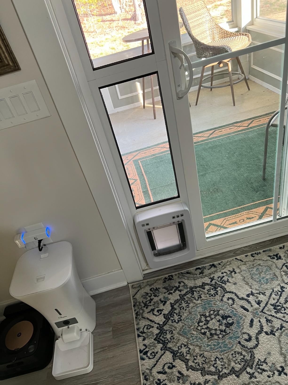 PetSafe SmartDoor Connected Pet Door, App Controlled, Medium | Selective Entry/Exit, Custom Schedules, Remote Lock & Phone Notifications via My PetSafe App, Multi-Pet Friendly customer photo 1