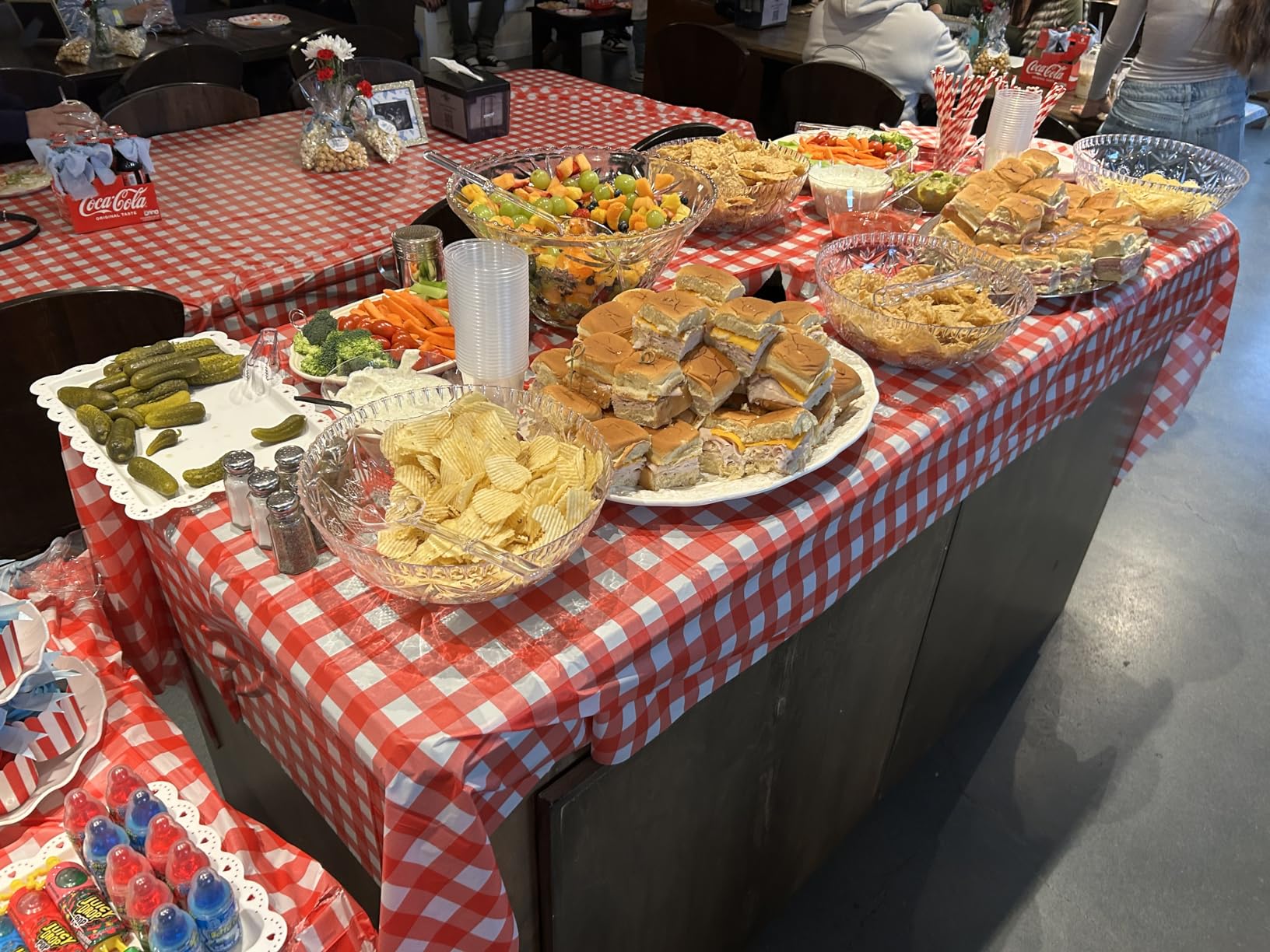 3 Pack Patriotic Tablecloths,american Flag Tablecloth,Patriotic Decorations customer photo 1