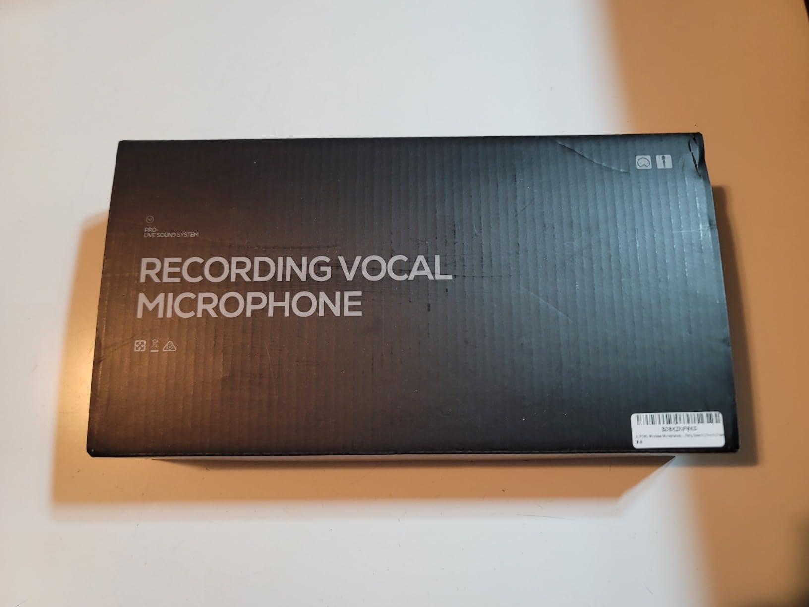 ALPOWL Wireless Microphones, Metal Dynamic Microphone System with Rechargeable Receiver, 50H Duration, 200ft Range, Microphone for Karaoke Singing, Wedding, DJ, Party, Speech, Church customer photo 1