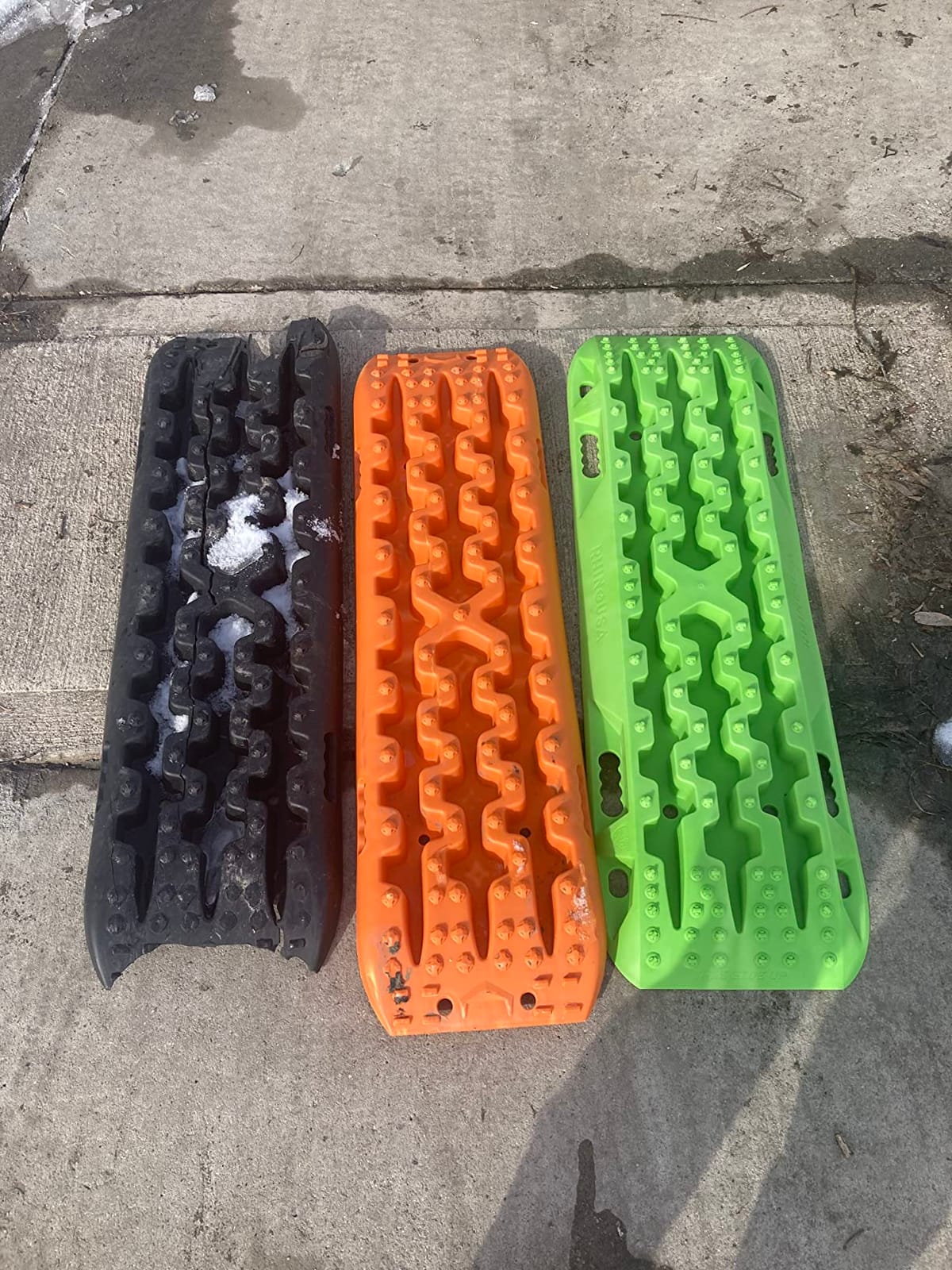 Rhino USA Off-Road Traction Boards (2-Pack) - Sand, Mud & Snow (Red) customer photo 1