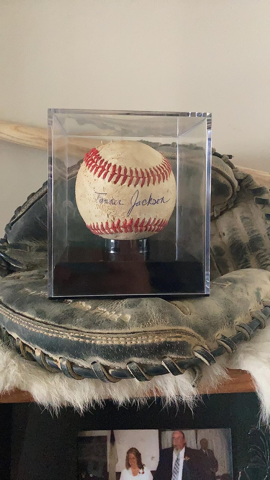 Baseball Display Case, UV Protected Acrylic Cube, Clear Case for Memorabilia and Autographed Balls (1 PC) customer photo 1