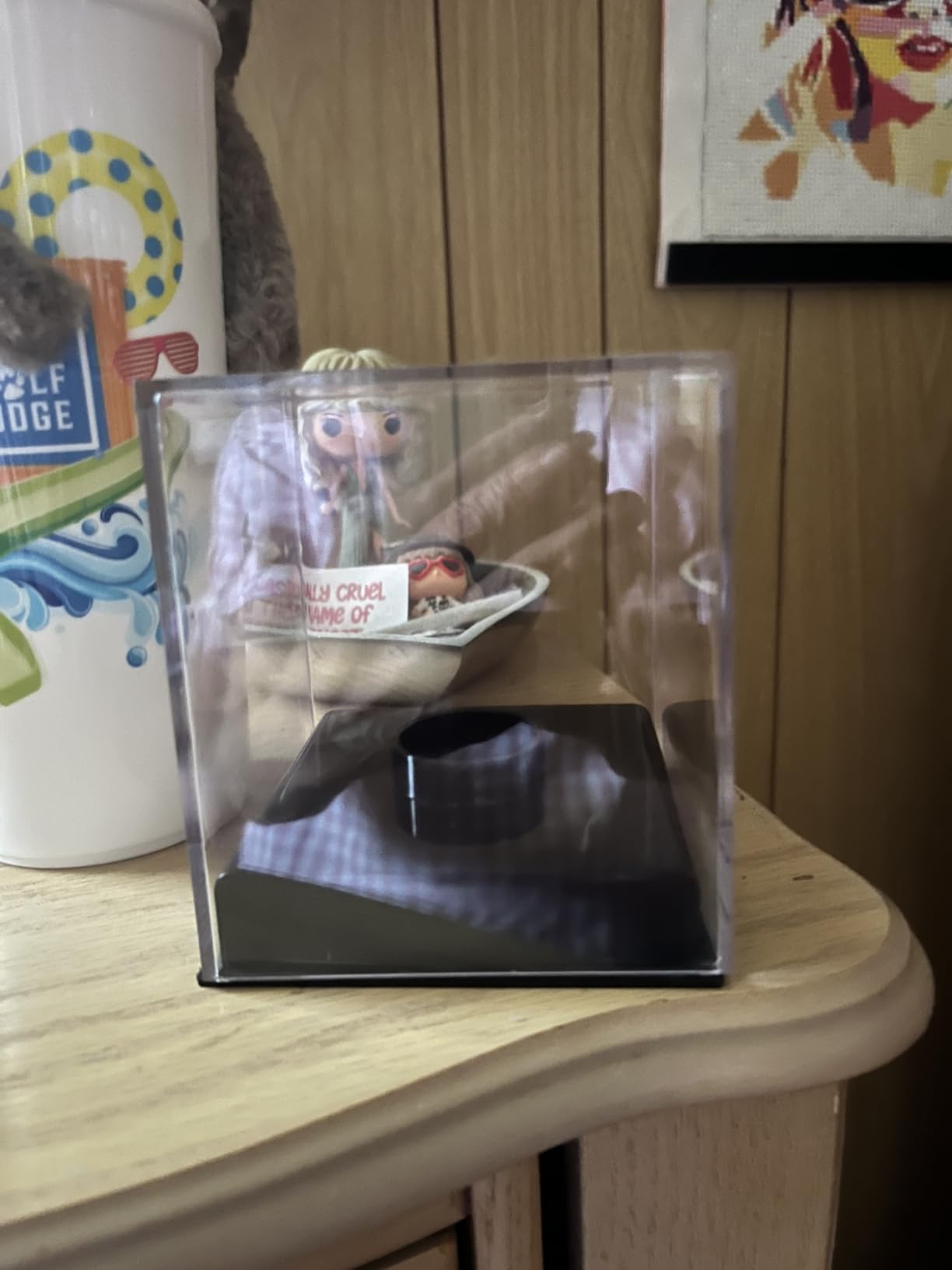 Baseball Display Case, UV Protected Acrylic Cube, Clear Case for Memorabilia and Autographed Balls (1 PC) customer photo 2