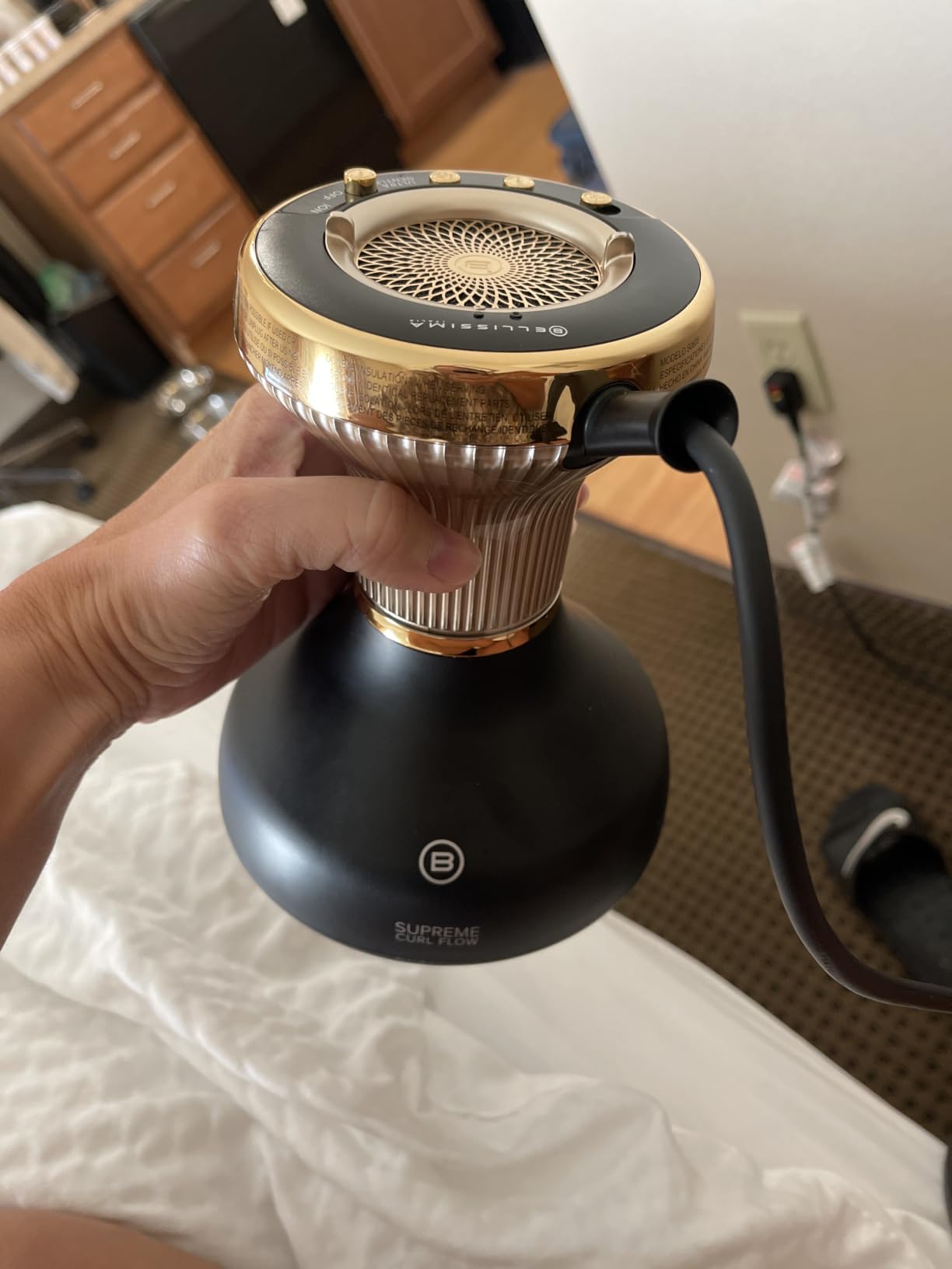 Bellissima Diffon Supreme Diffuser and Curly Hair Dryer XL Diffuser customer photo 1