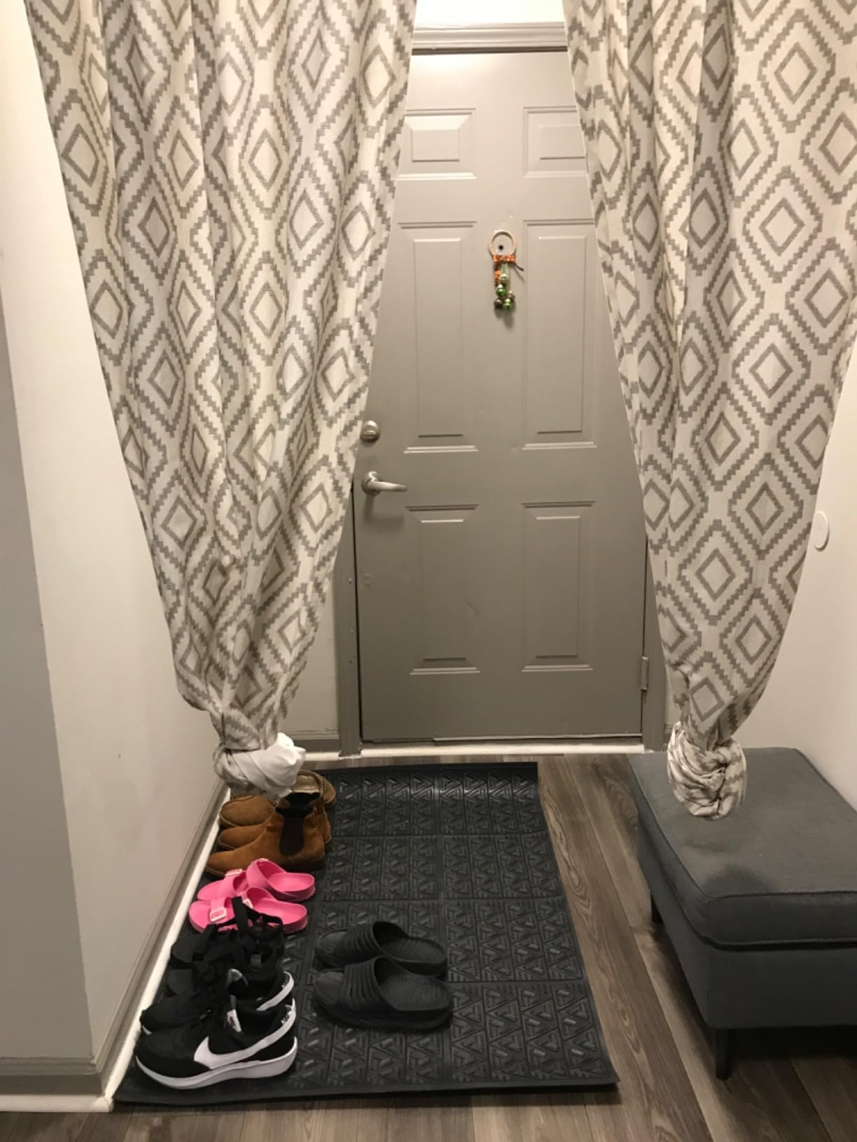 CLIMATEX Indoor/Outdoor Scraper Door Mat, 2' x 3', Shoe and Boot Scraper Mat, Cleans Mud, Dirt, Snow, Sand, and Grime customer photo 1