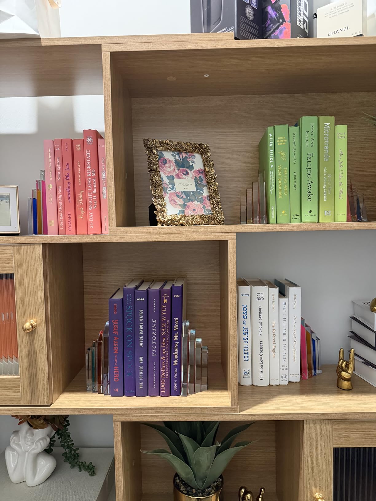 Decorative Hardcover Books, Gray, 6 Inch, Home Bookshelf Decor Set customer photo 1