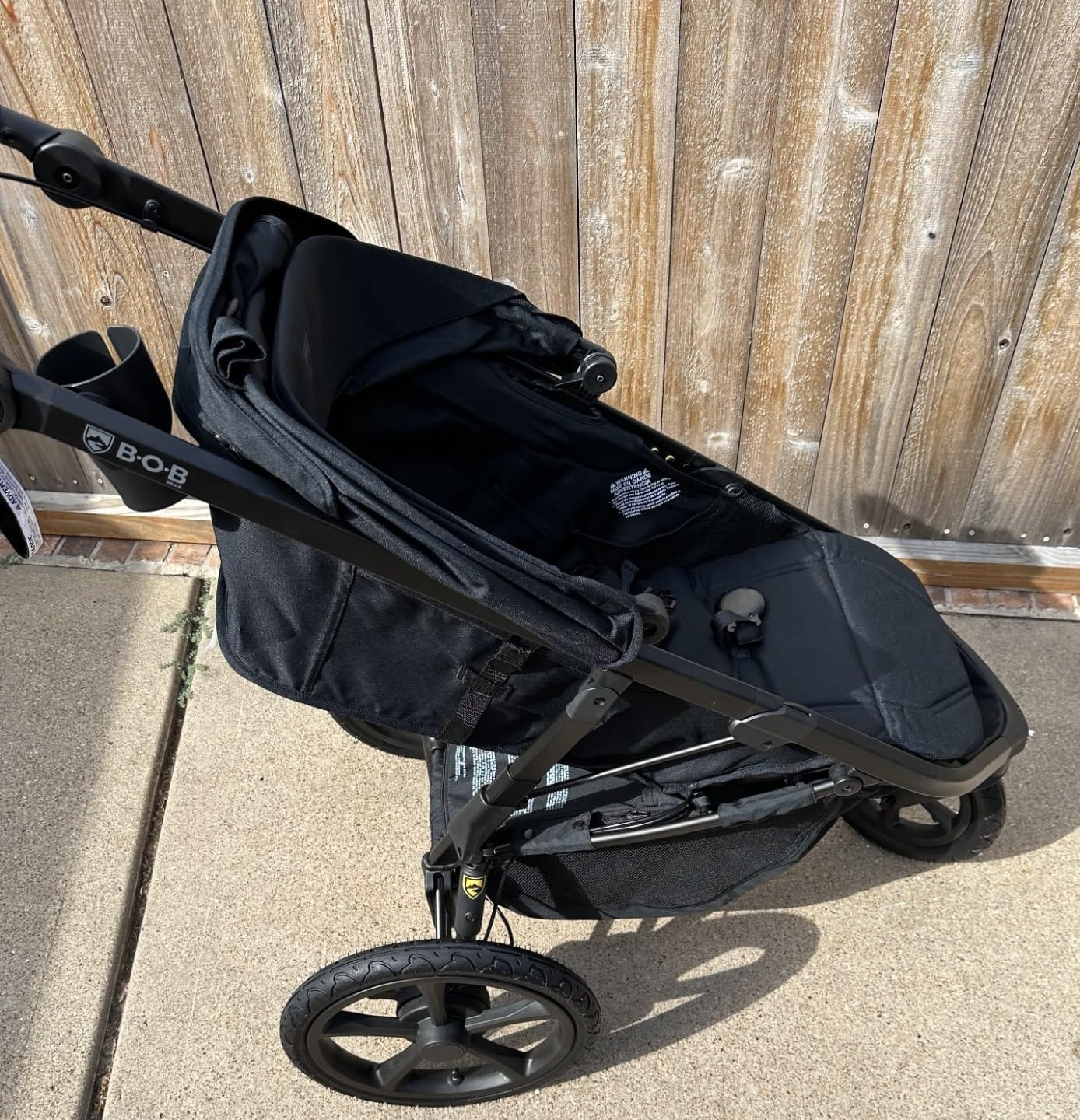 BOB Gear Wayfinder Jogging Stroller — Storm customer photo 1