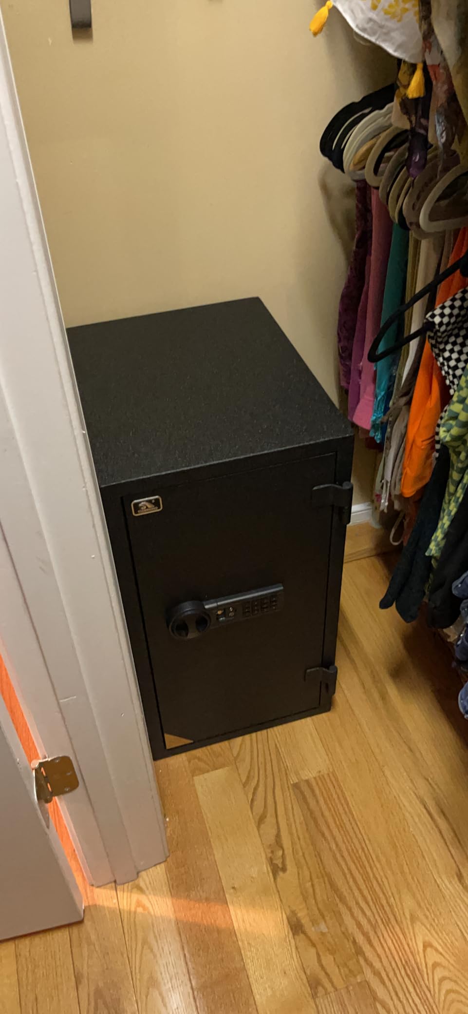 TIGERKING Biometric Fingerprint Fireproof Safe for Home Office customer photo 1