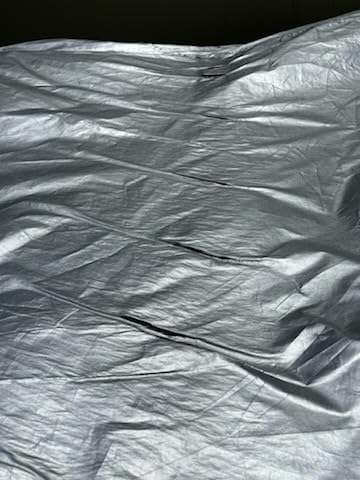 Tecoom Car Cover Waterproof All Weather, Car Covers for Automobiles w/Zipper Door, Cotton Backing Waterproof Hail Car Cover, Snowproof Sun UV Protection Windproof, Universal Fit for Sedan (170