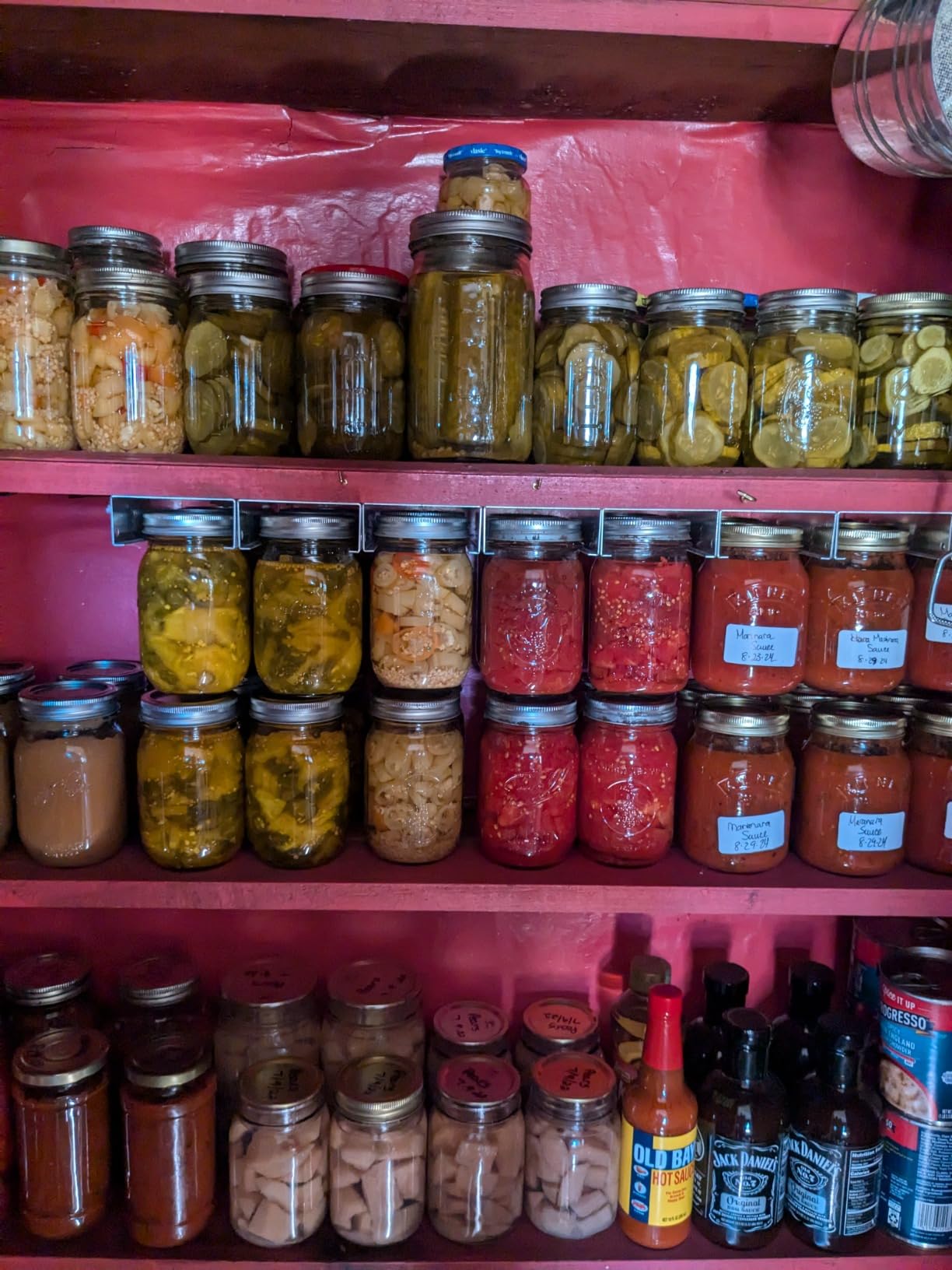 lopeztek Under Shelf Mason Jars Organize and Storage Rack, Regular Mouth customer photo 2