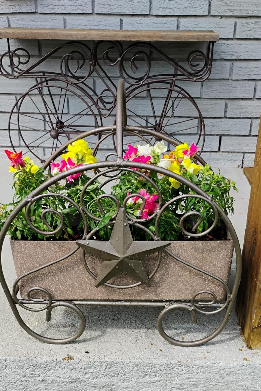 Elongated Self Watering Planter Pots 2-Pack Window Box 5.5 x 16 inch Indoor Home Garden Modern Decorative Planter Pot for All House Plants Flowers Herbs (White,2) customer photo 1