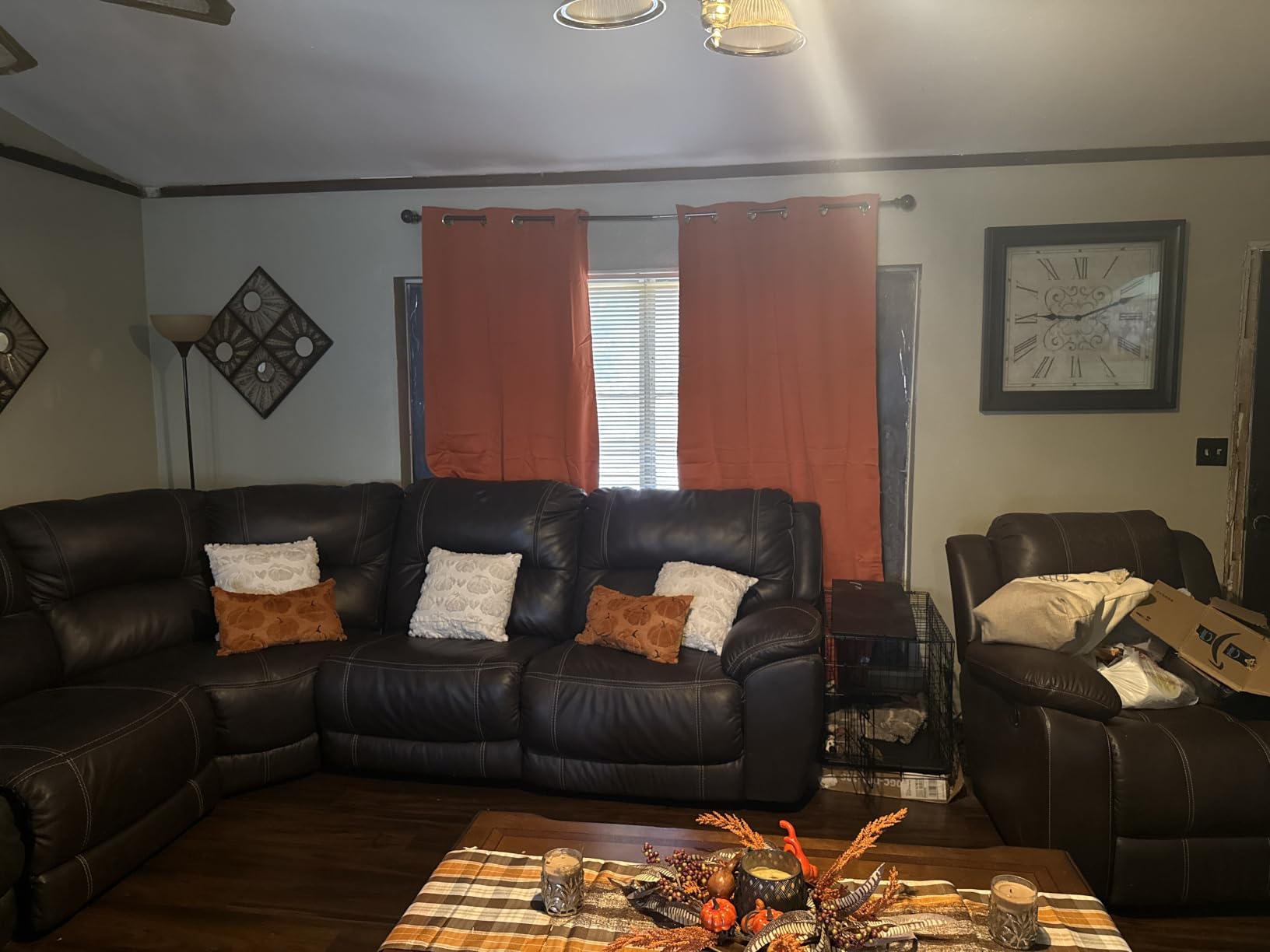 H.VERSAILTEX Room Darkening Curtains for Living Room Light Reducing Thermal Insulated Window Treatment Panels/Drapes Grommet Top 2 Panels (Ivory - 52 x 84 Inches) customer photo 2