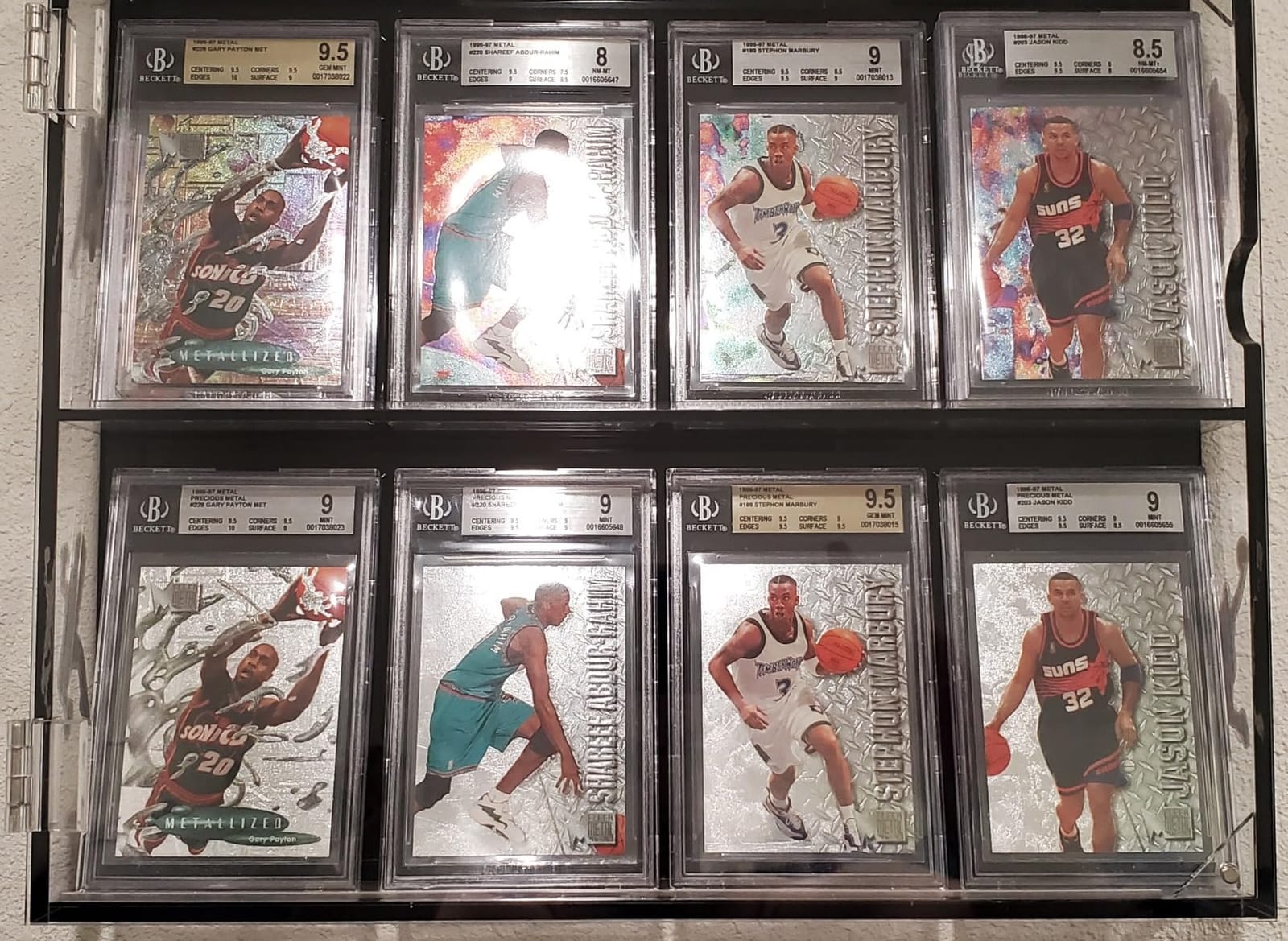 NIUBEE Graded Card Display Case for Sport Baseball PSA Slab, Clear Acrylic customer photo 1