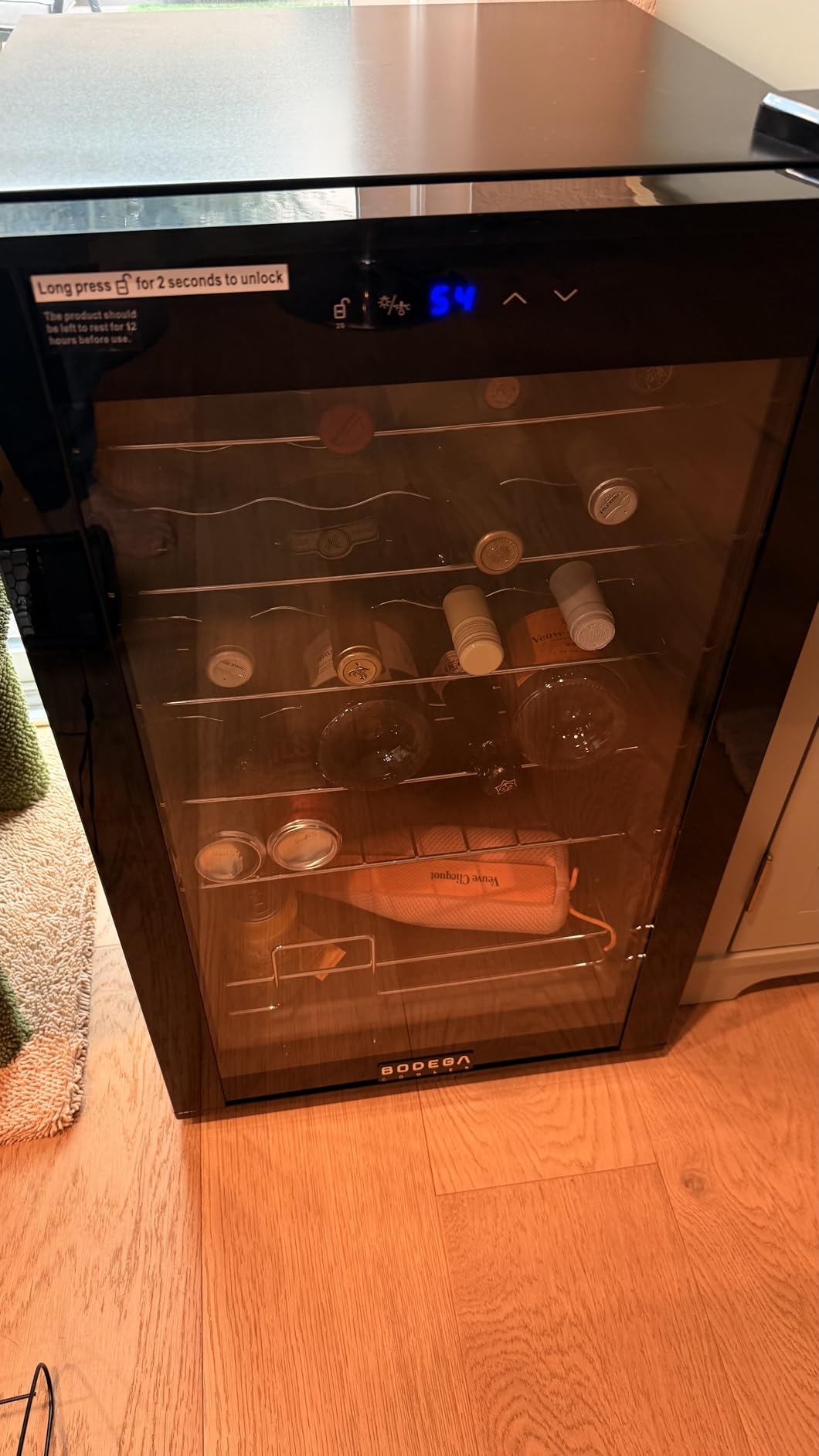 BODEGA COOLER 28 Bottle Wine Fridge, Cooler for Kitchen, Office, Room & bar customer photo 2